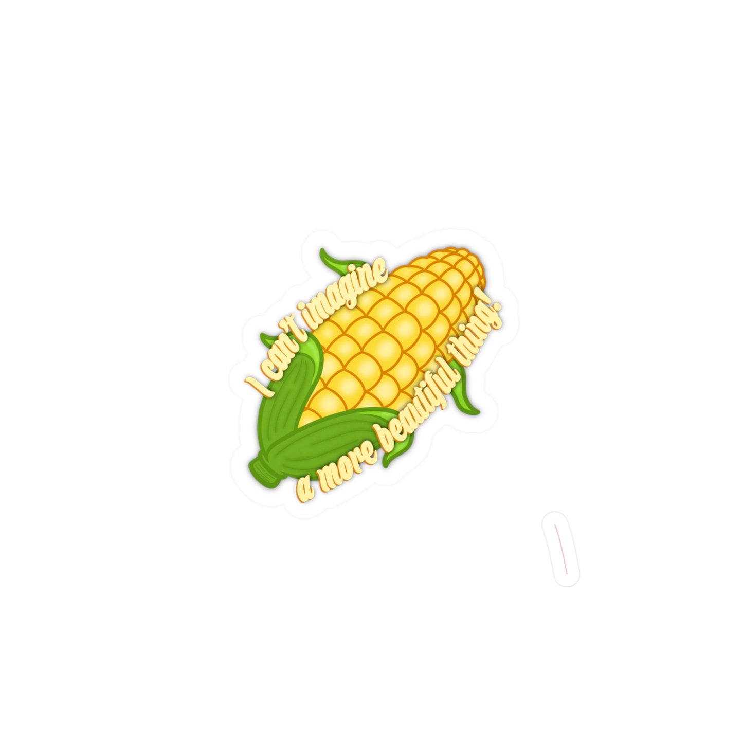 It's Corn! Kiss-Cut Vinyl Decal