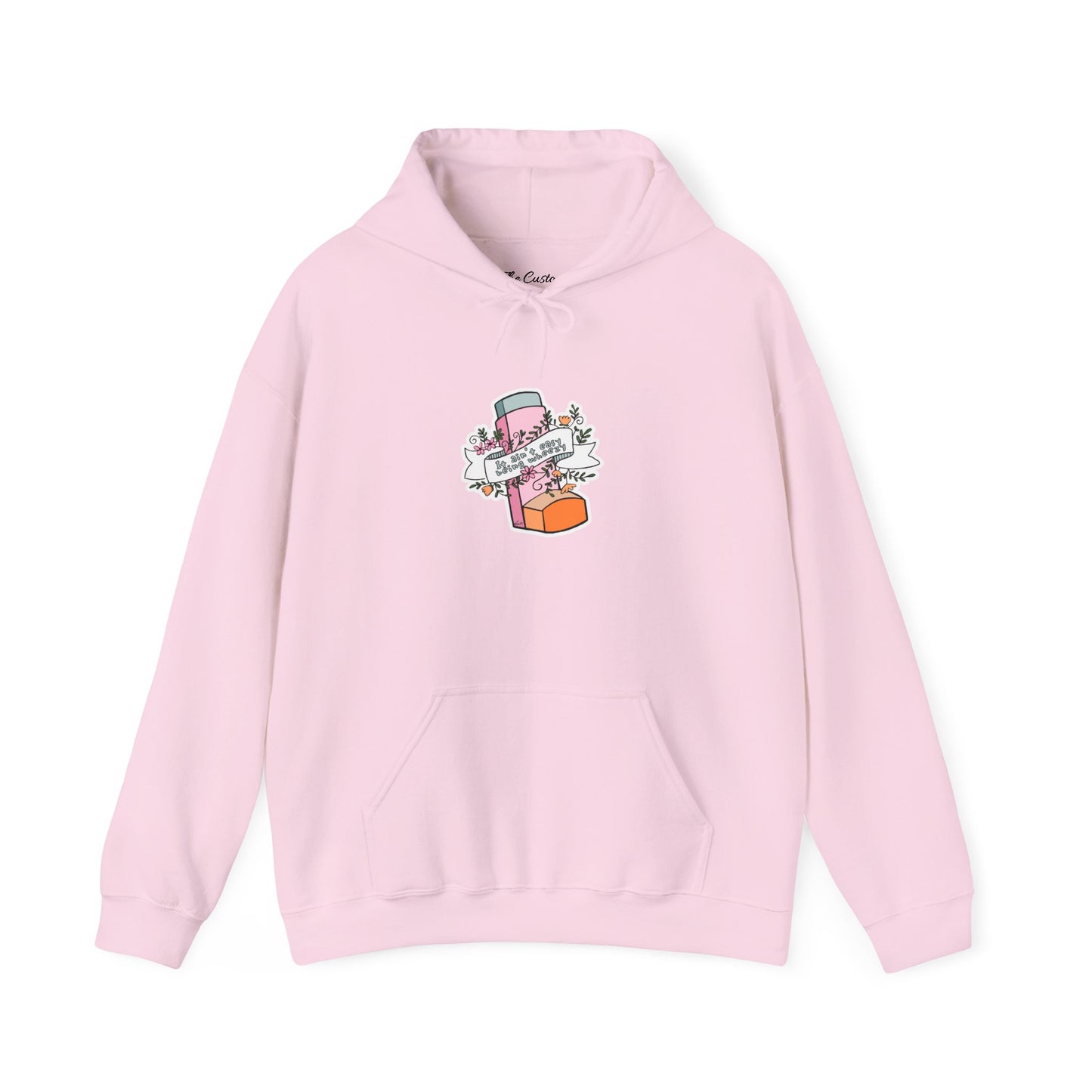 It Ain't Easy Being Wheezy Floral Hooded Sweatshirt - Comfortable & Stylish