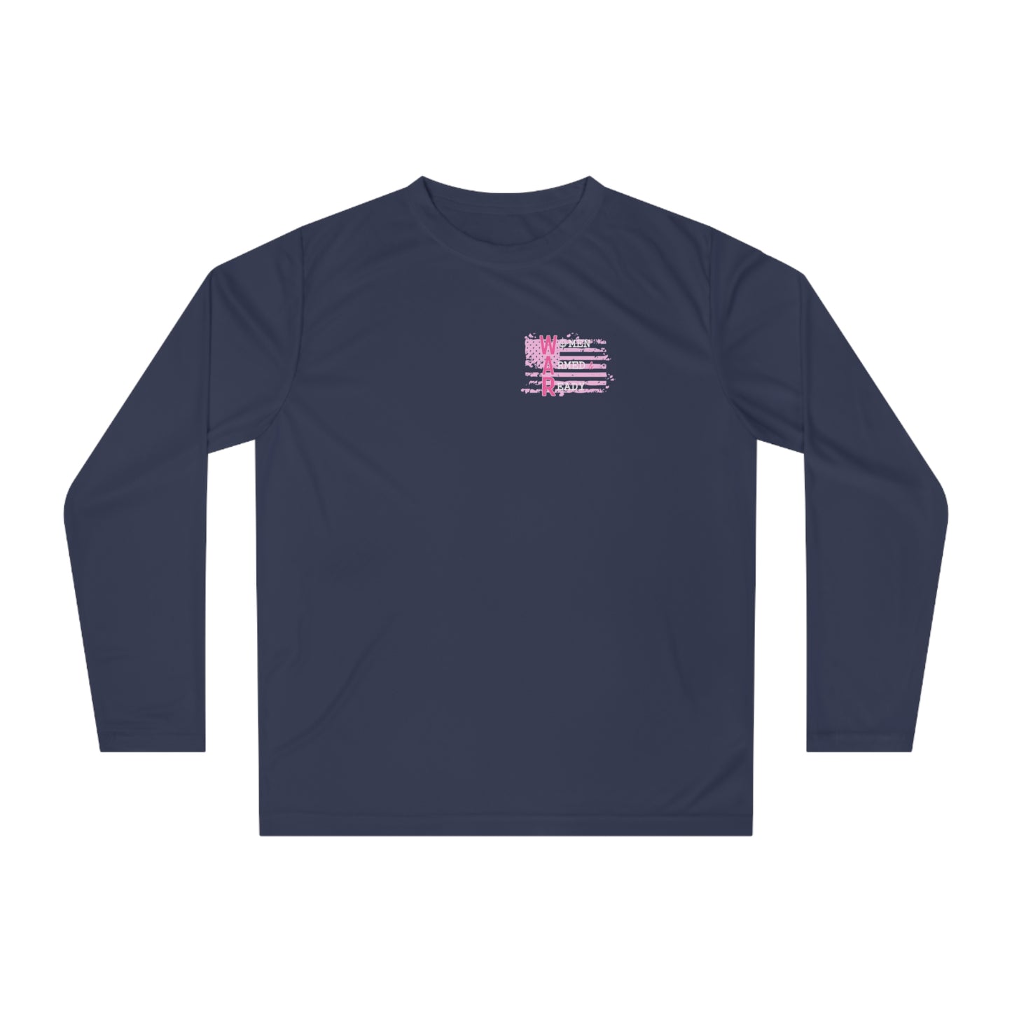 Women Armed & Ready Front Print Only Long Sleeve Shirt