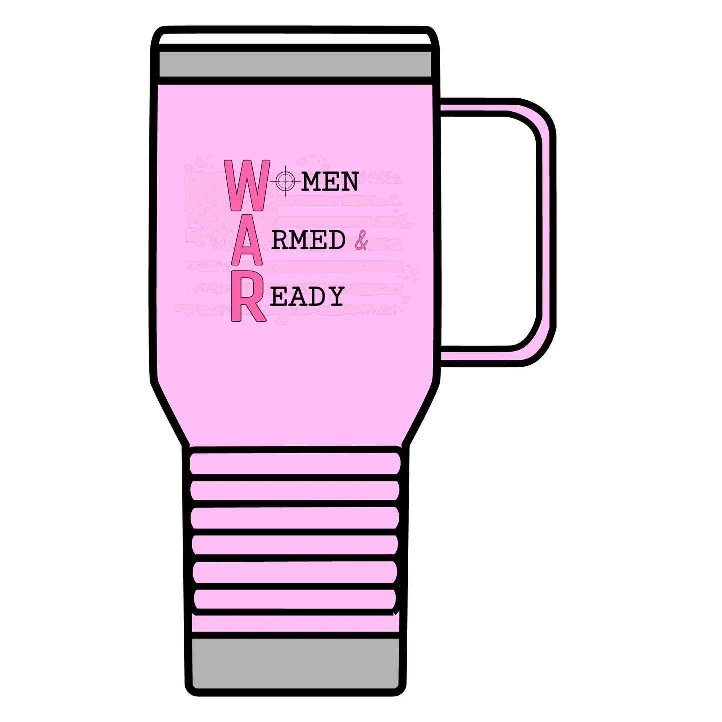 Women Armed & Ready 20oz Travel Mug