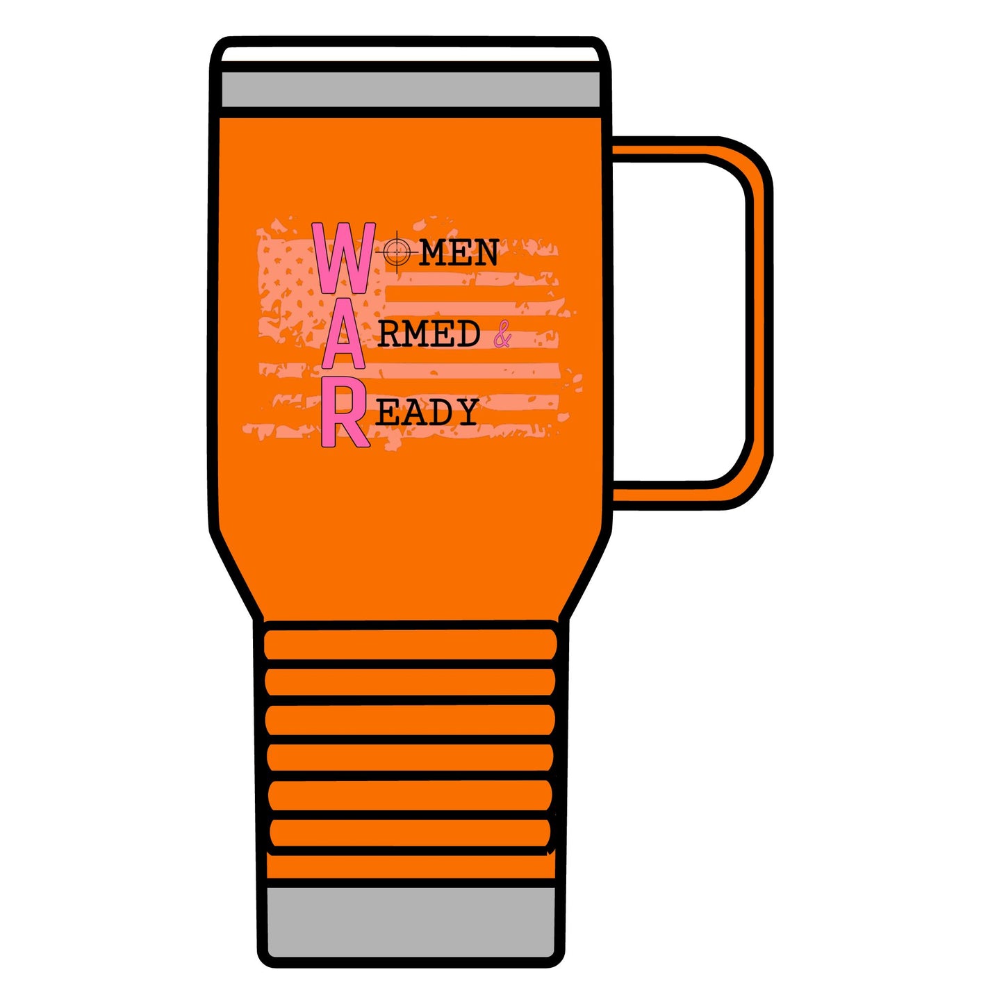 Women Armed & Ready 20oz Travel Mug