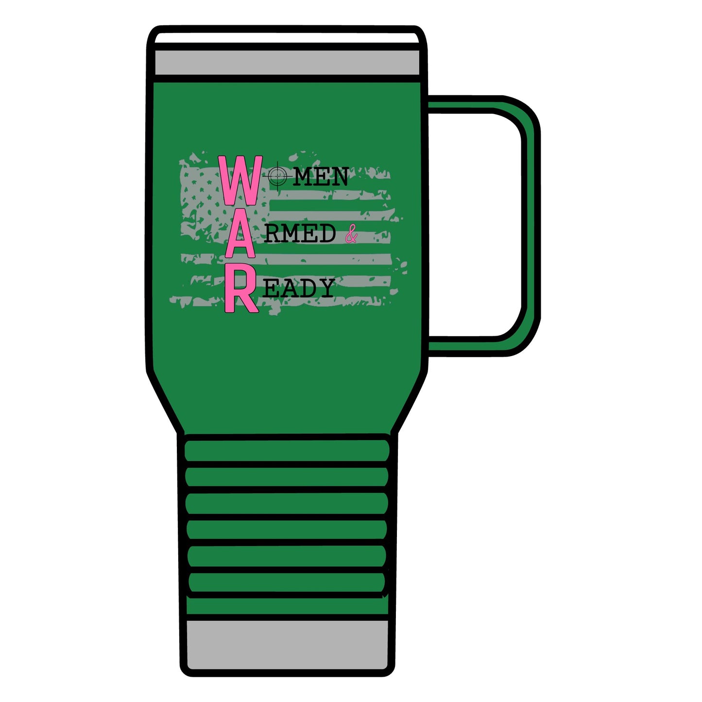 Women Armed & Ready 20oz Travel Mug