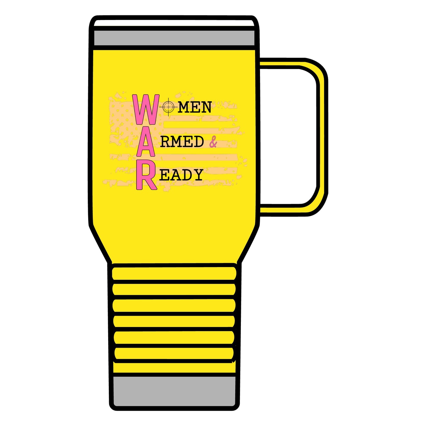 Women Armed & Ready 20oz Travel Mug
