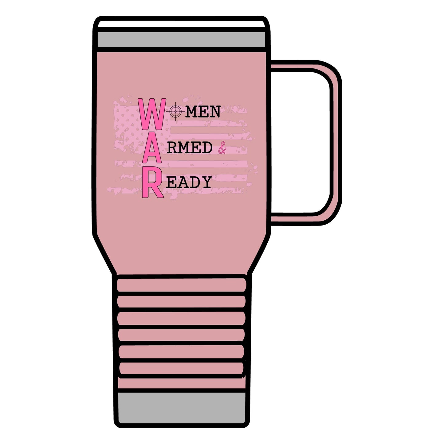 Women Armed & Ready 20oz Travel Mug