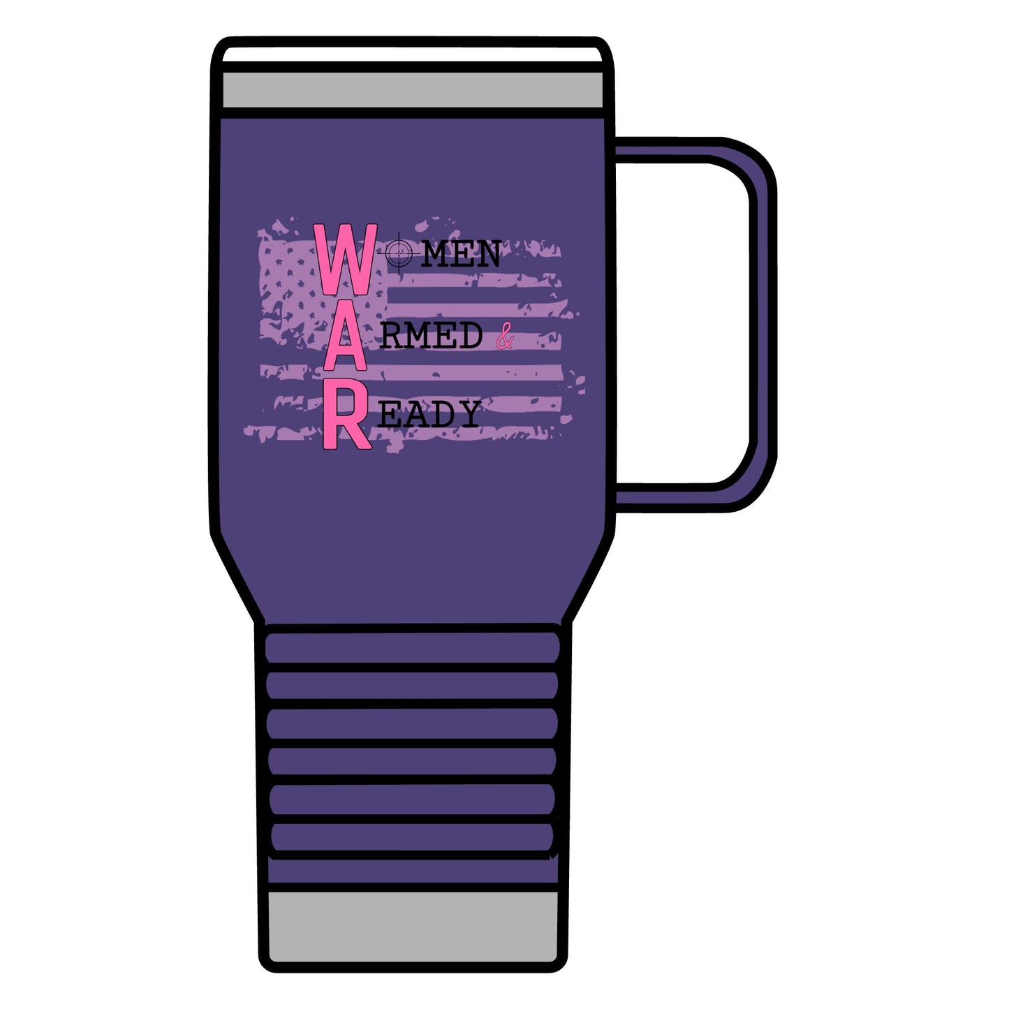 Women Armed & Ready 20oz Travel Mug