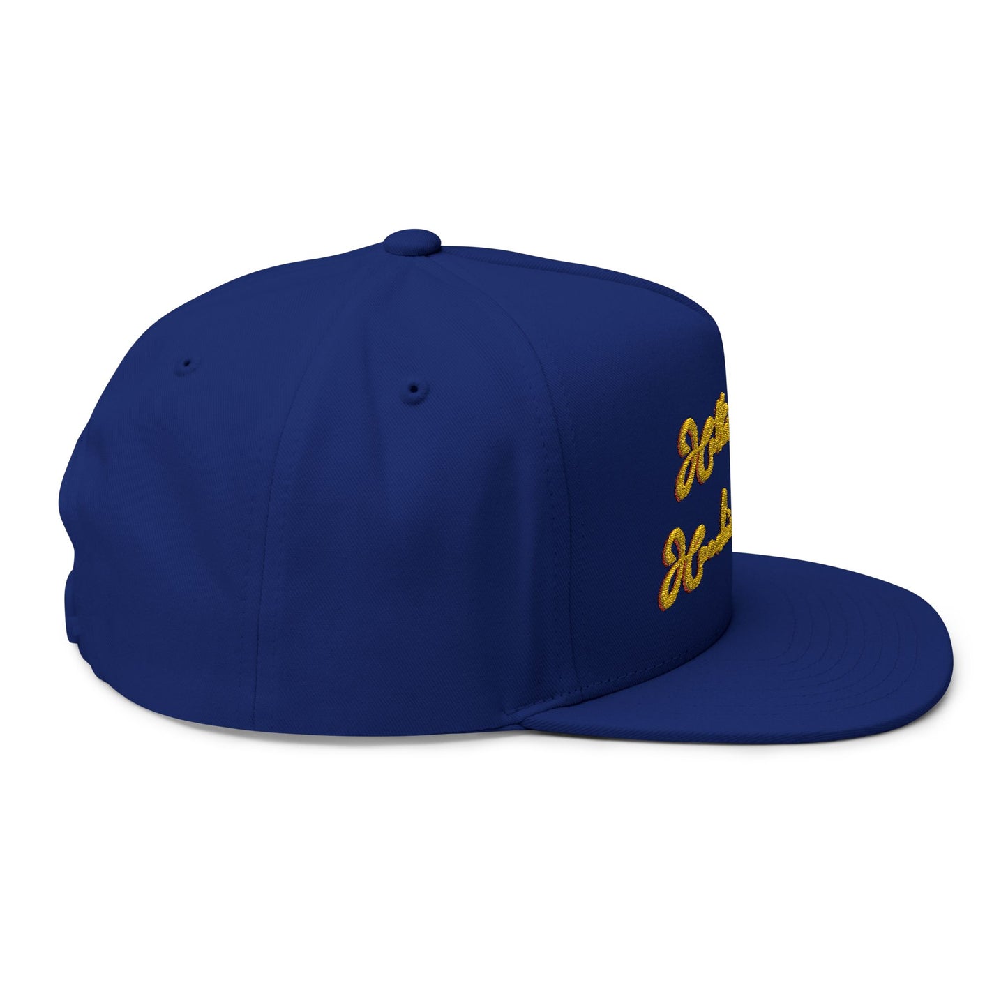 Embroidered Flat Bill Cap - Hotter Than A