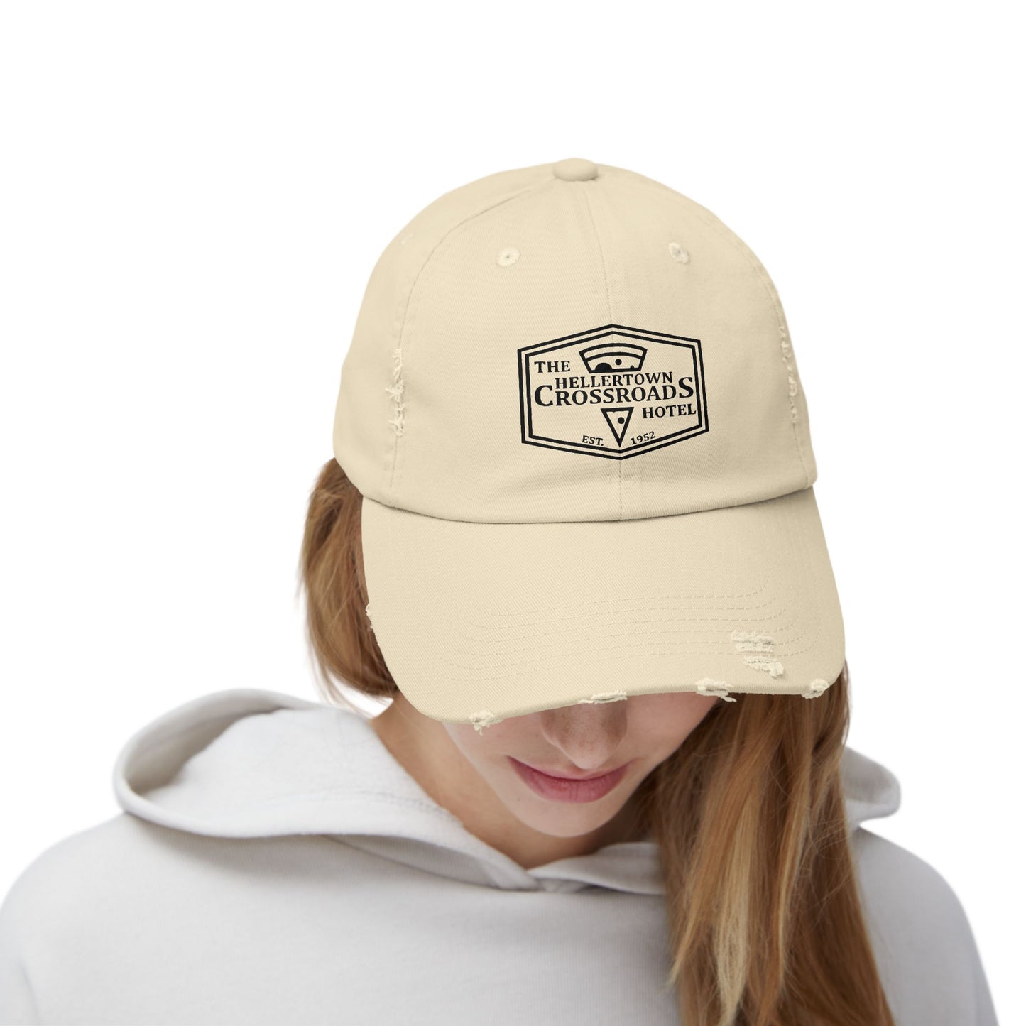 Vintage Distressed Cap - Hellertown Crossroads Hotel Design