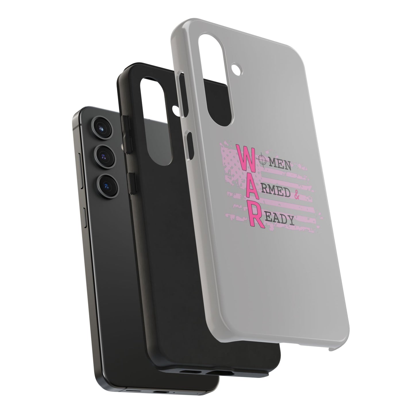 Women Armed & Ready Tough Phone Cases