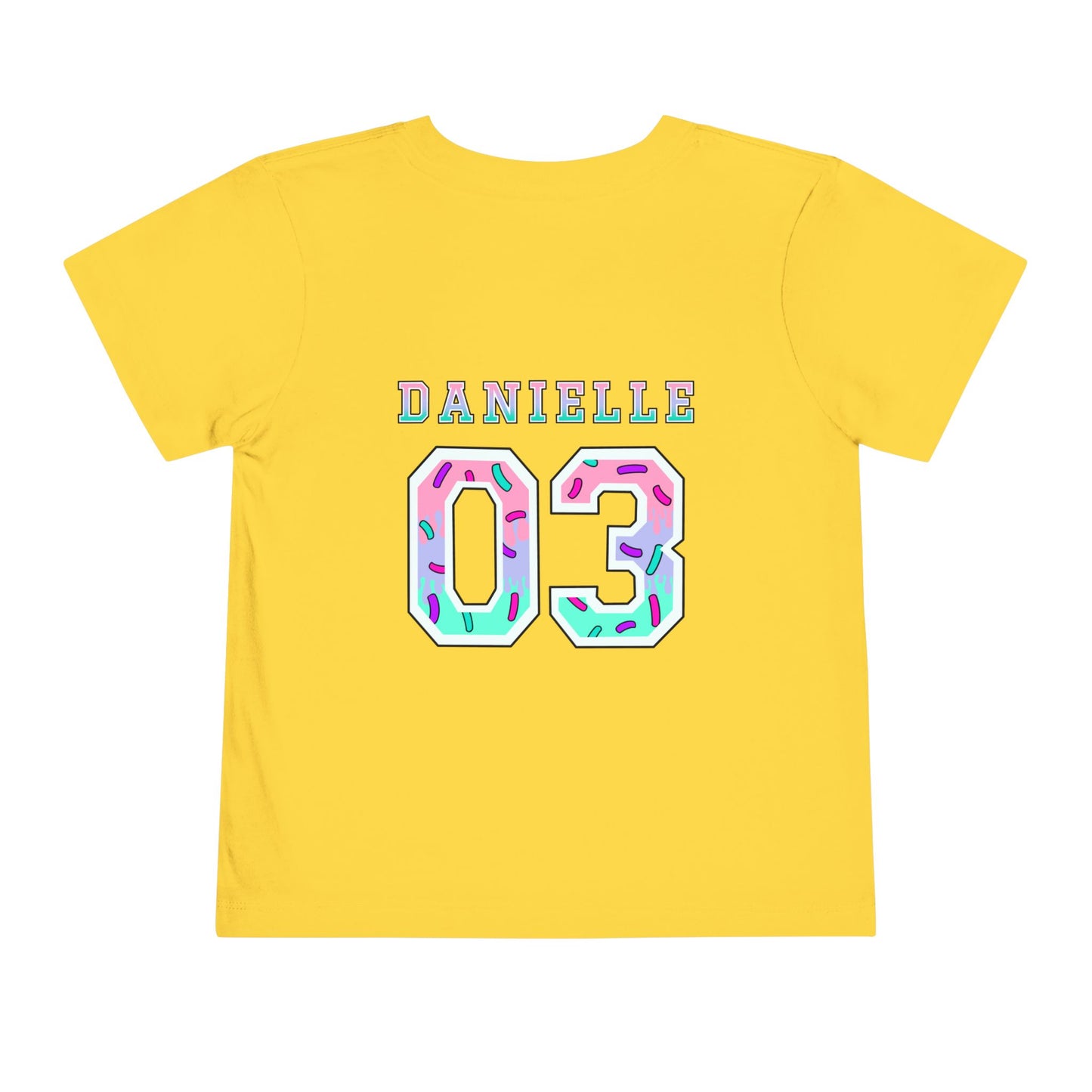 Toddler Short Sleeve Tee - Ice Cream Design