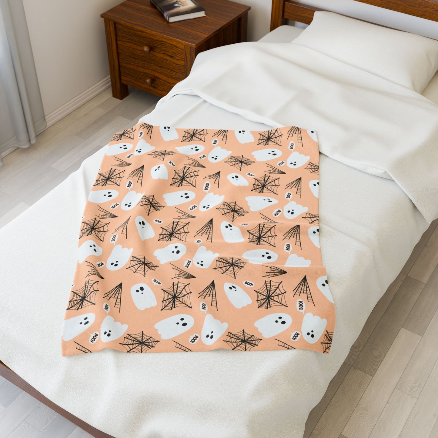 Halloween Ghosts Plush Blanket
