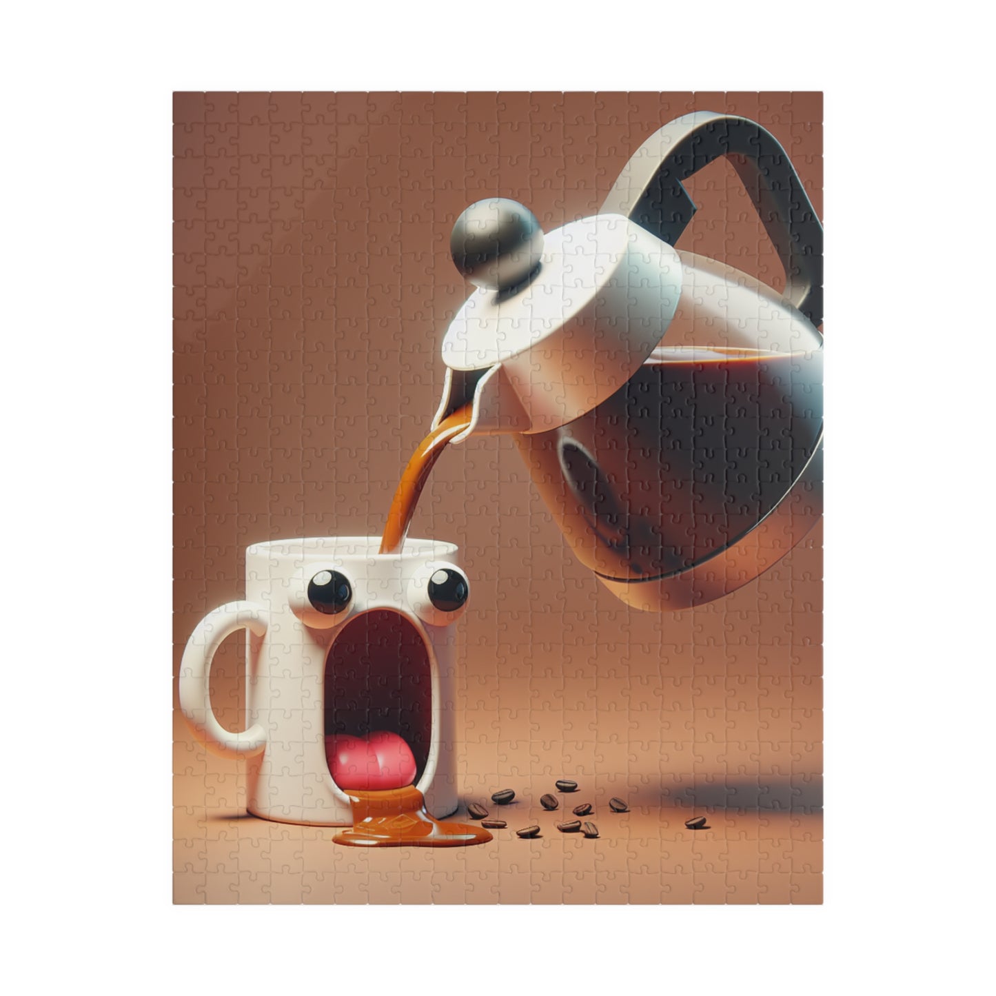 Funny Coffee Moment Puzzle - 110 to 1014 Pieces