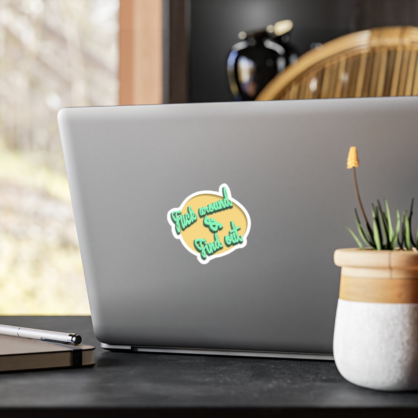 F*** Around & Find Out Kiss-Cut Vinyl Decal