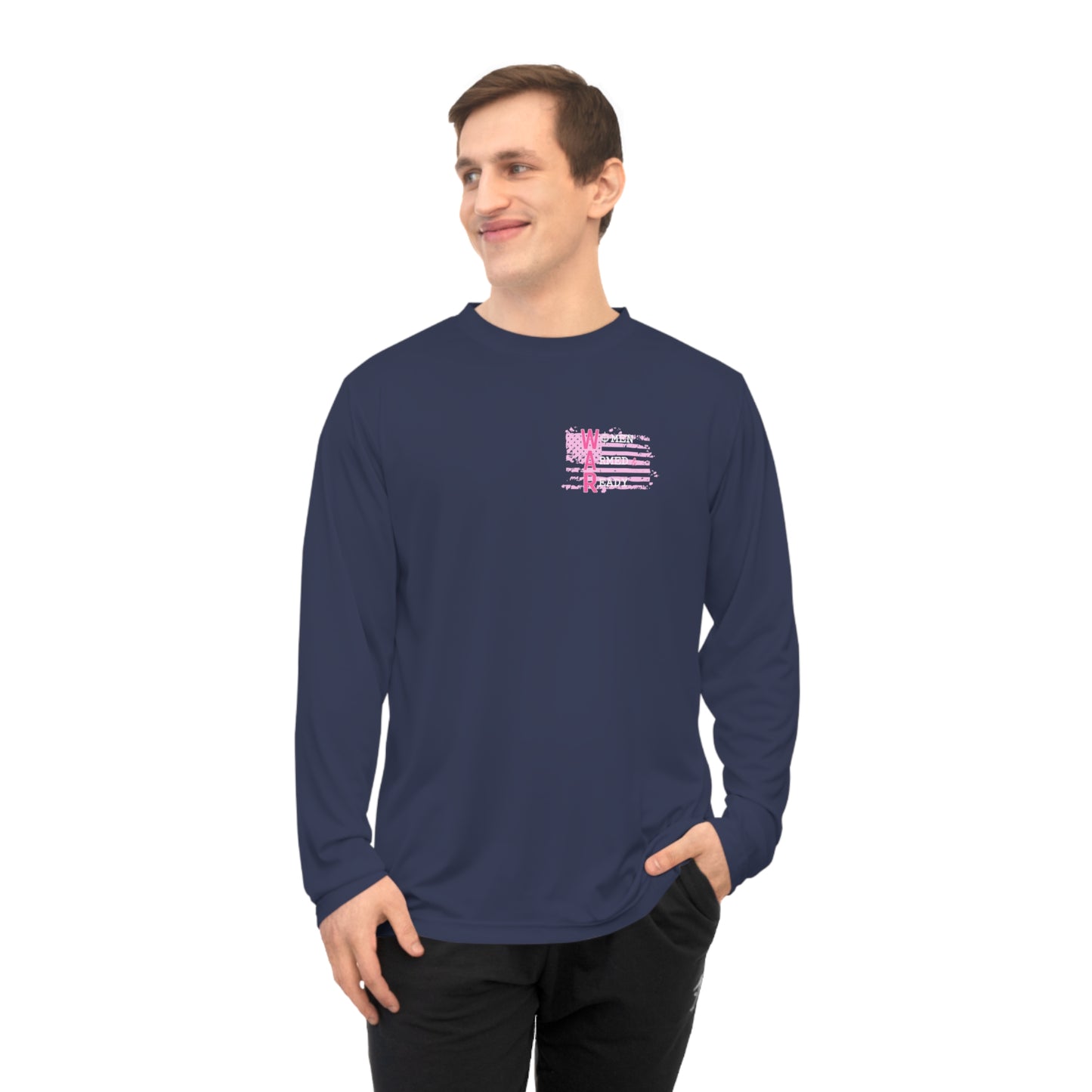 Women Armed & Ready Front Print Only Long Sleeve Shirt