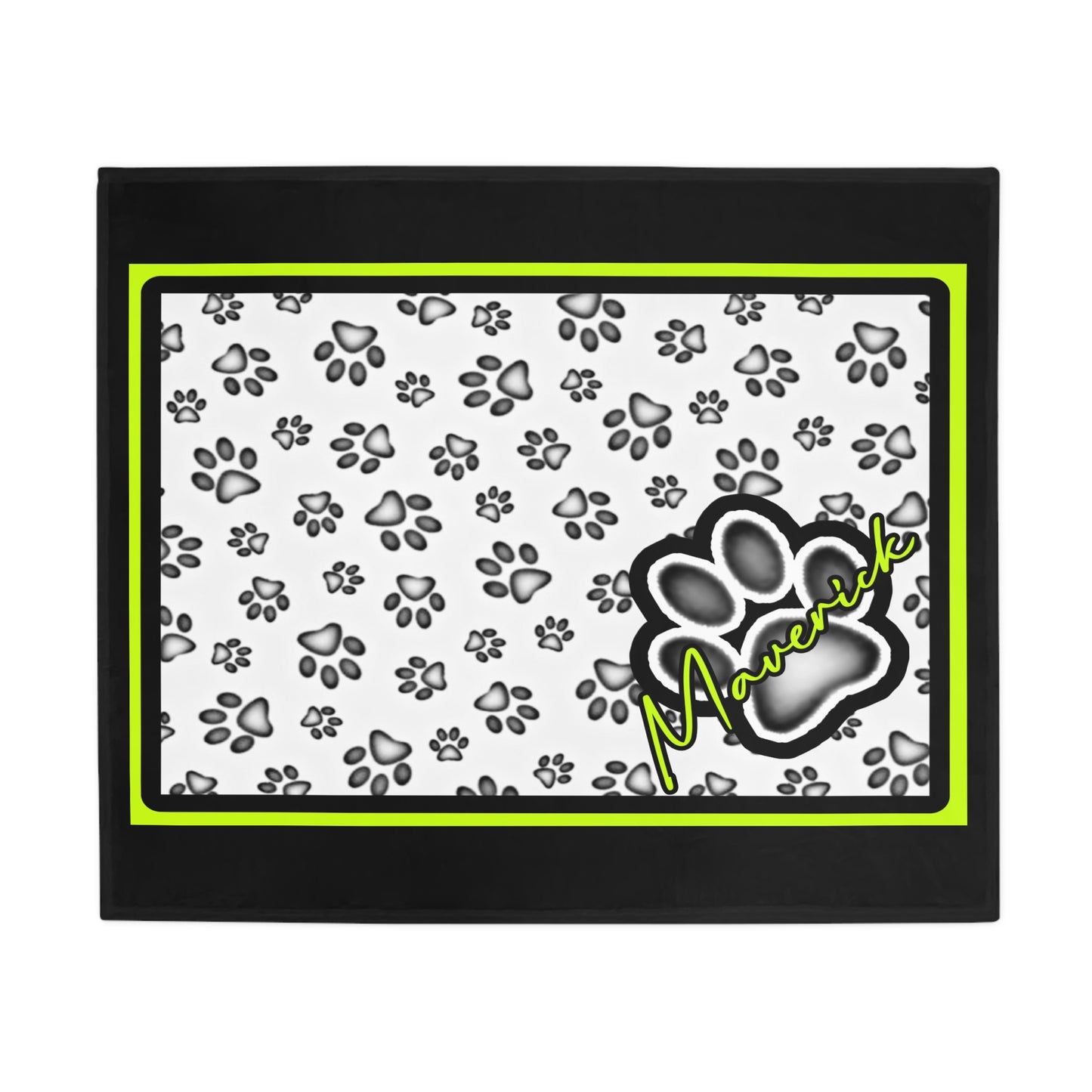 Maverick Plush Fleece Dog Blanket