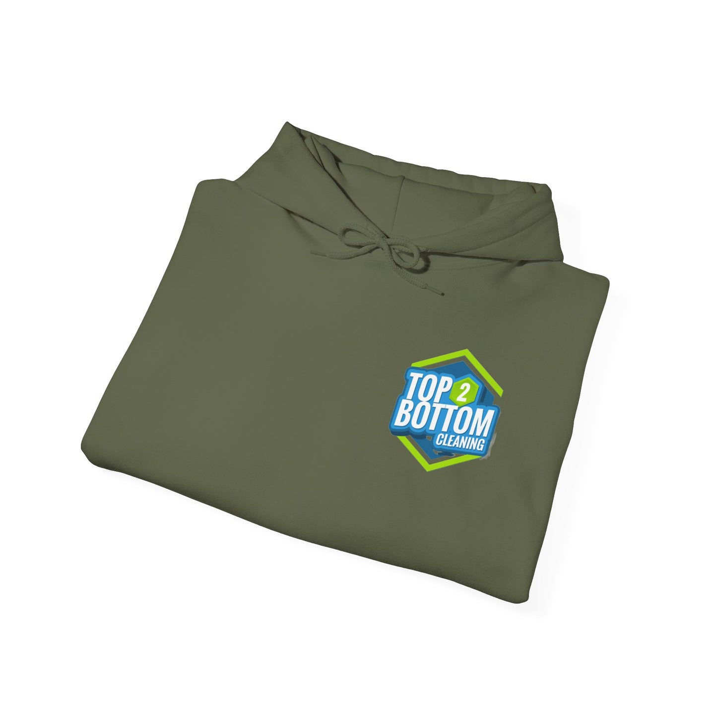 Top 2 Bottom Cleaning Hooded Sweatshirt