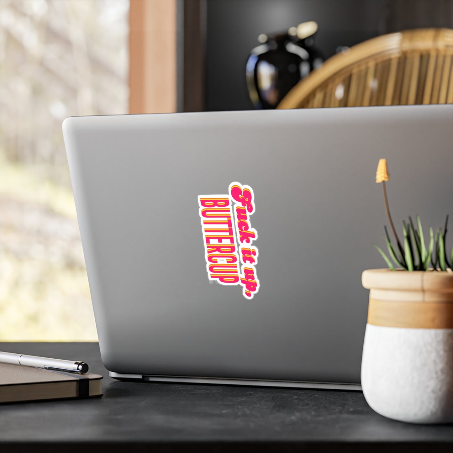 "Fuck it up, Buttercup" Vinyl Kiss-cut Sticker