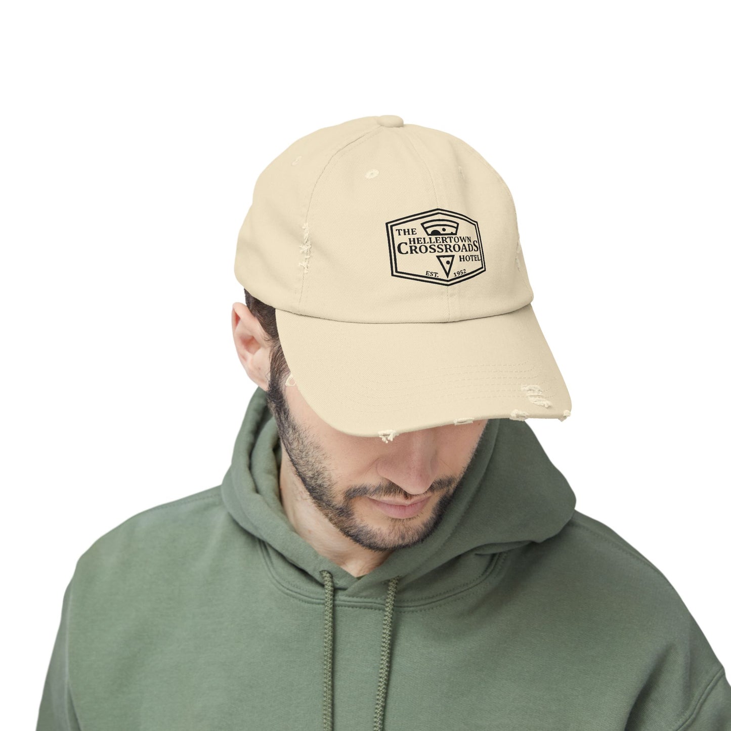 Vintage Distressed Cap - Hellertown Crossroads Hotel Design