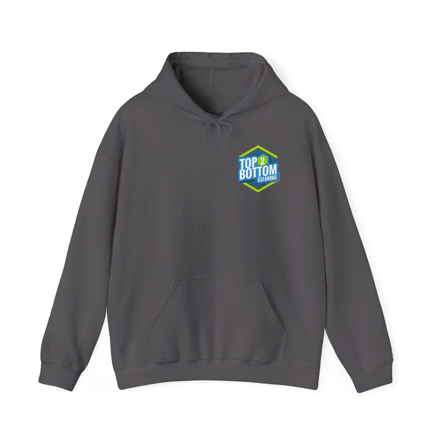 Top 2 Bottom Cleaning Hooded Sweatshirt