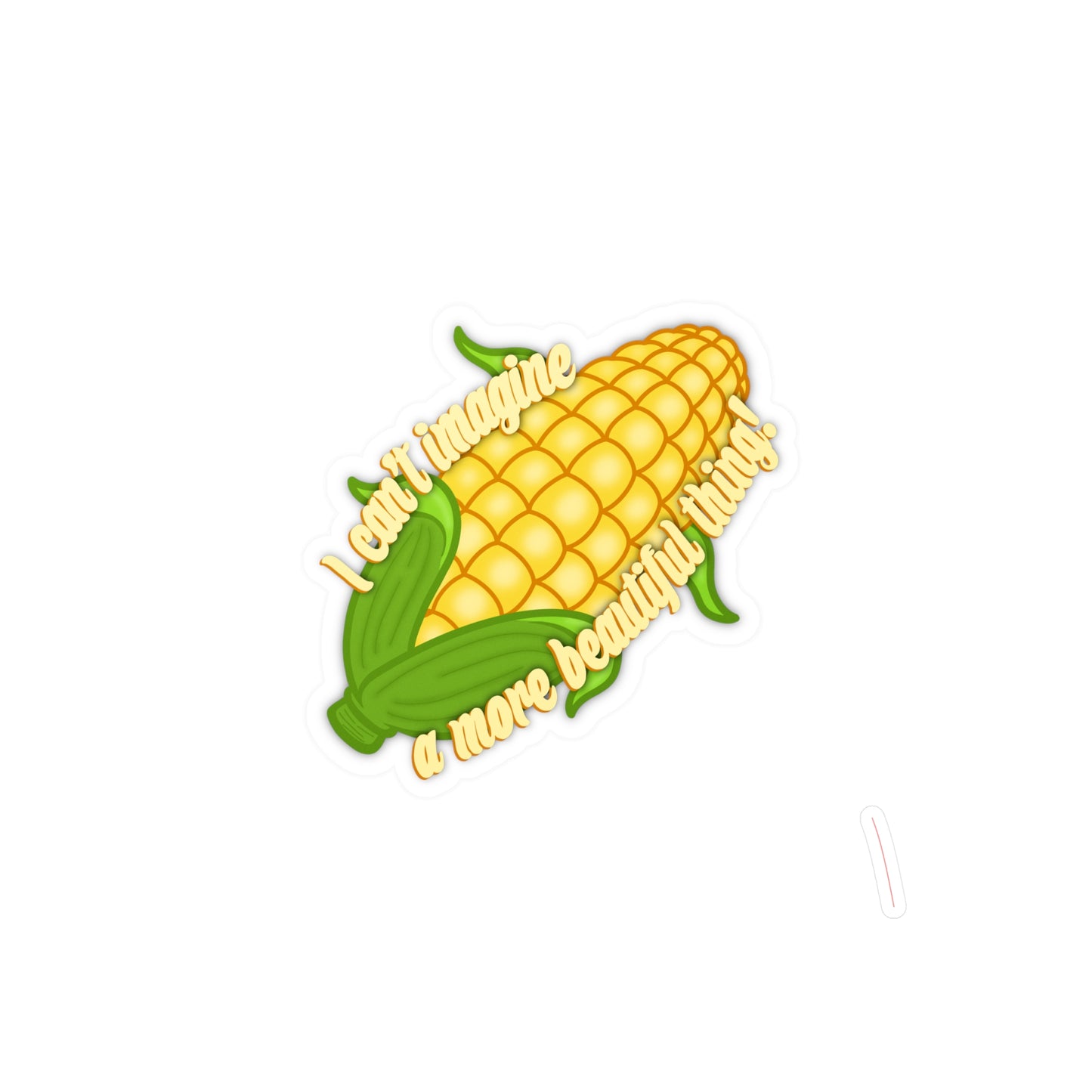 It's Corn! Kiss-Cut Vinyl Decal