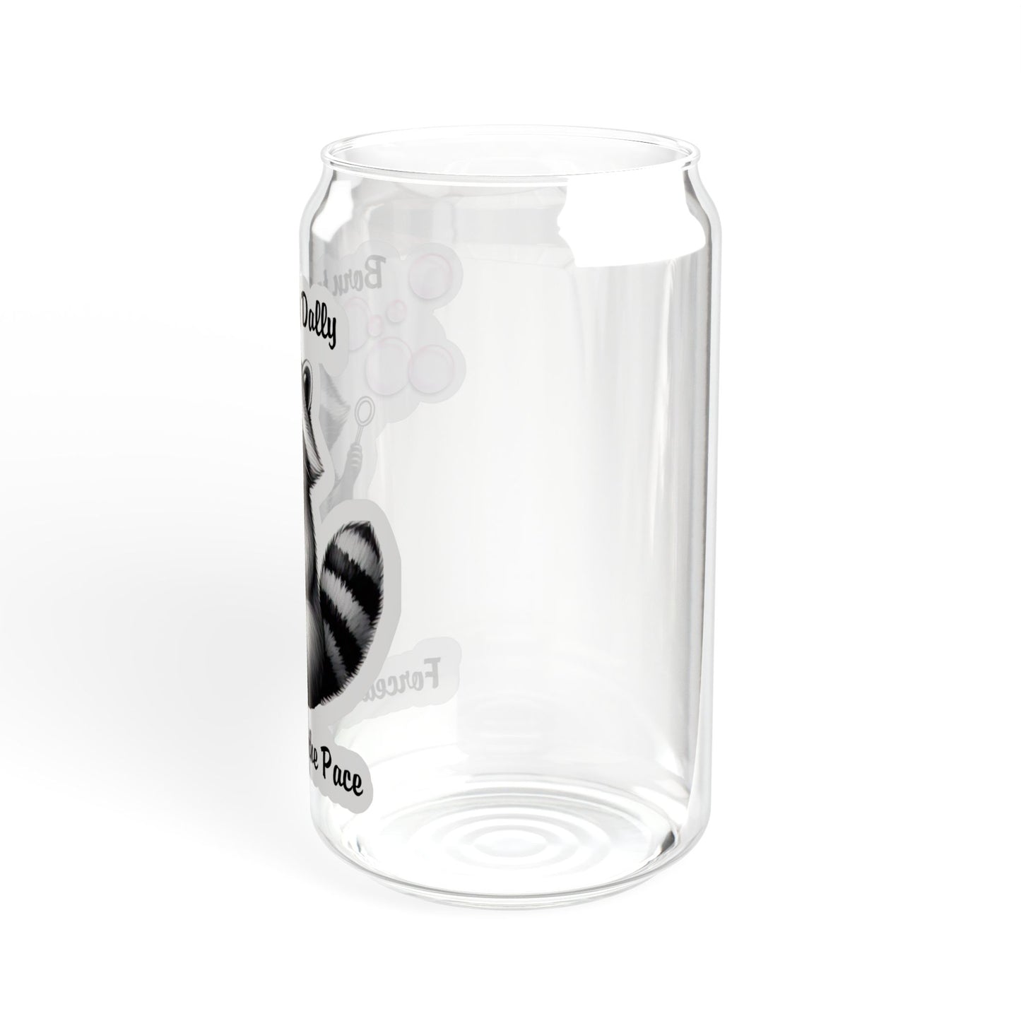 Born To Dilly Dally 16oz Sipper Glass