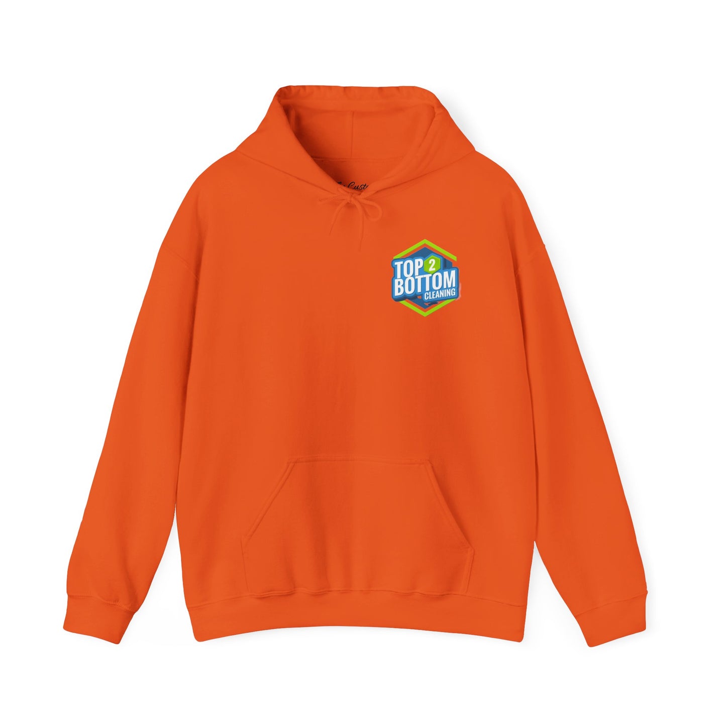Top 2 Bottom Cleaning Hooded Sweatshirt