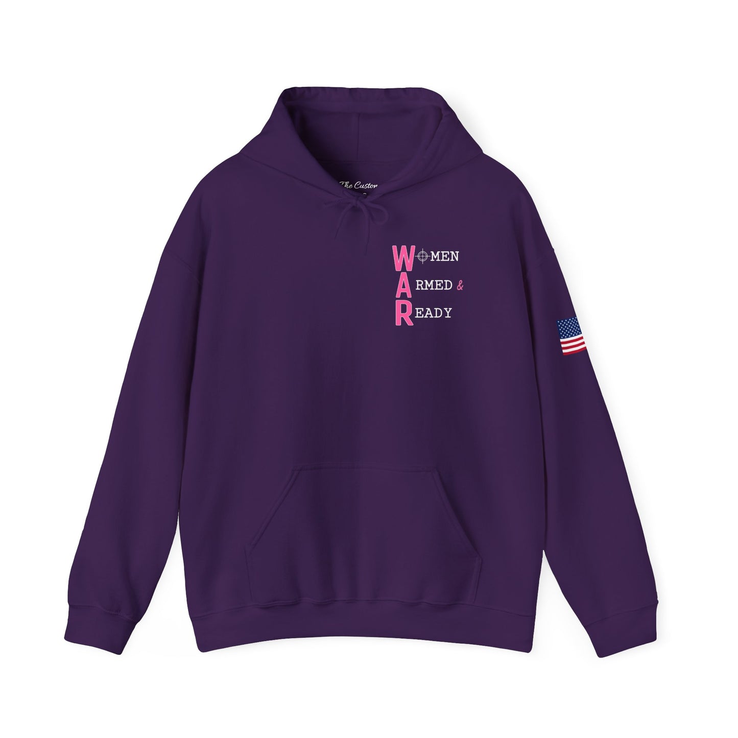 Women Armed & Ready Hooded Sweatshirt