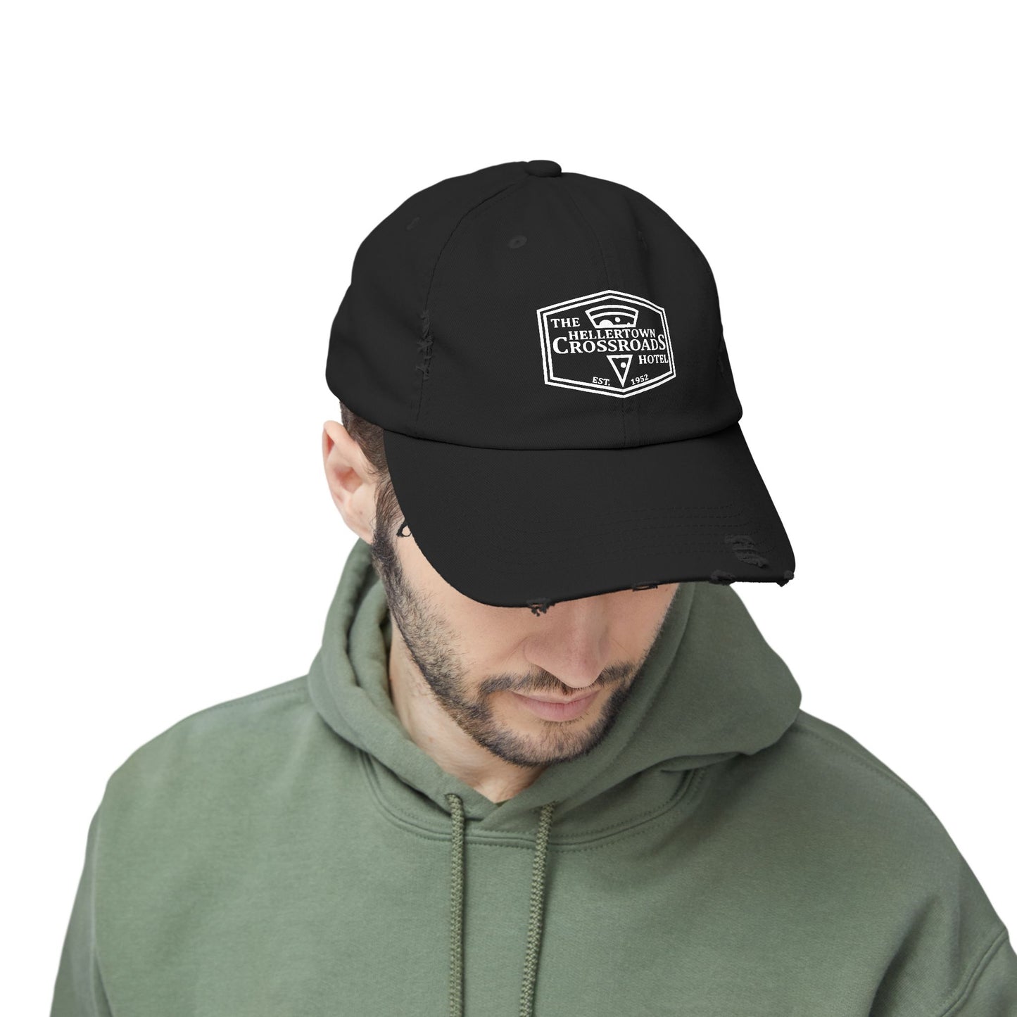 Vintage Distressed Cap - Hellertown Crossroads Hotel Design