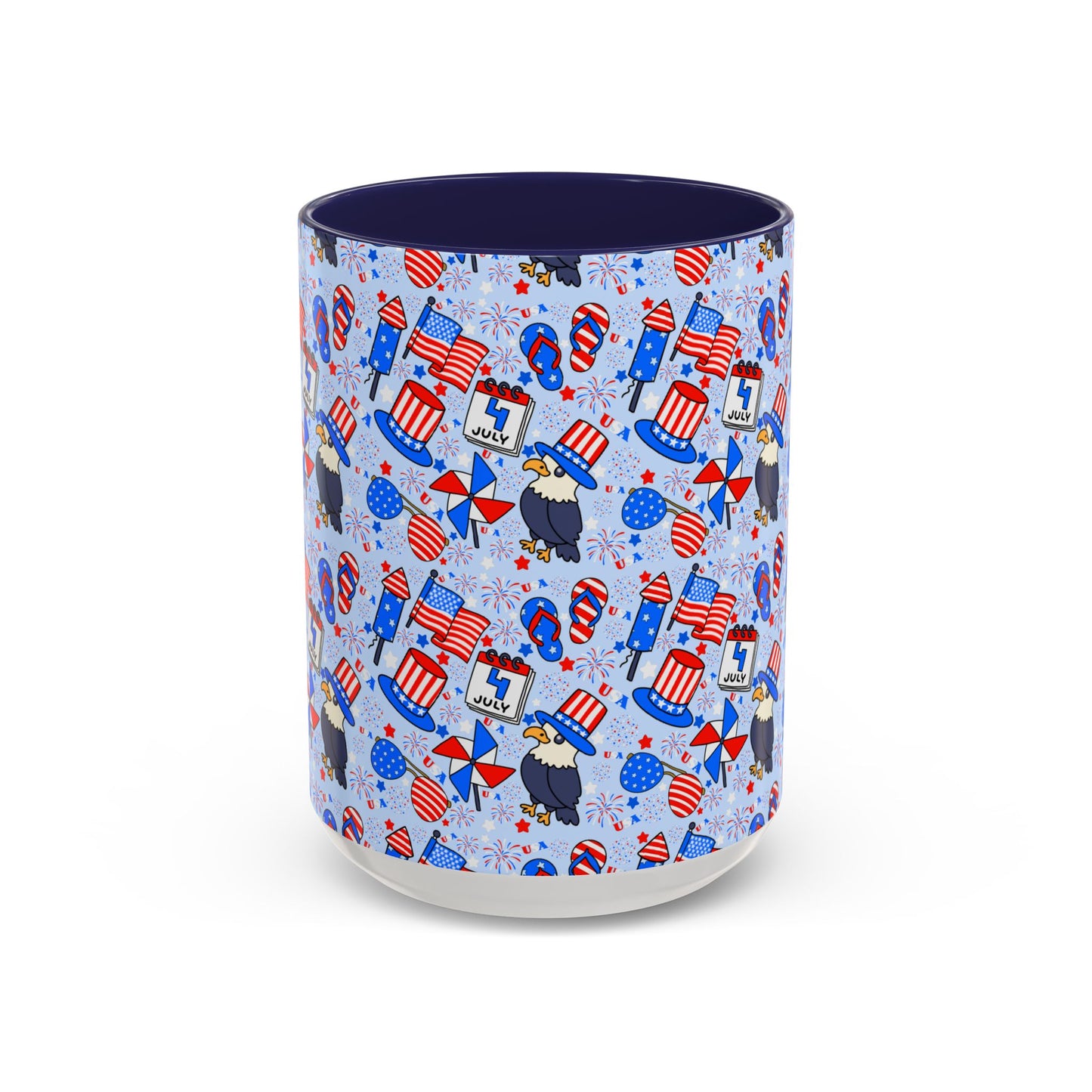 Patriotic Accent Coffee Mug