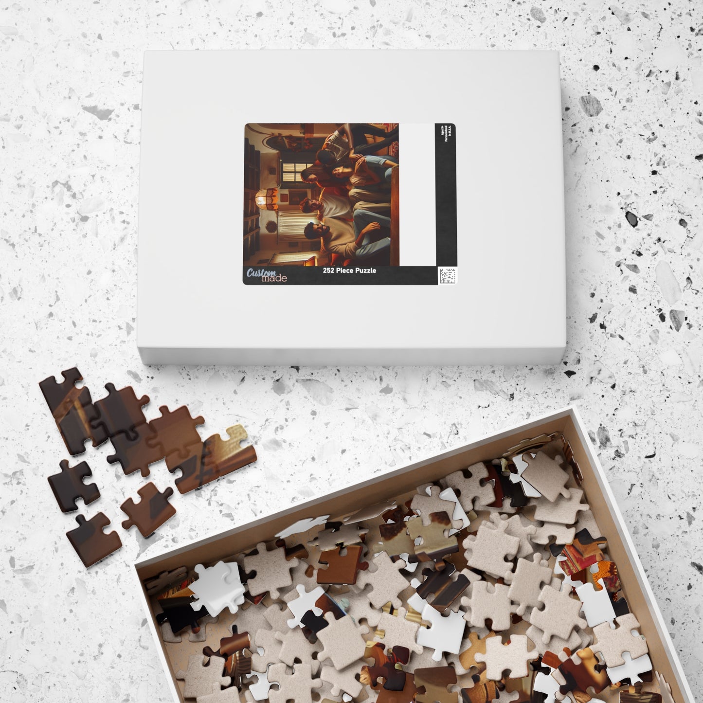 Family Puzzle - 110, 252, 520, 1014-Piece Jigsaw for Quality Time and Celebrations