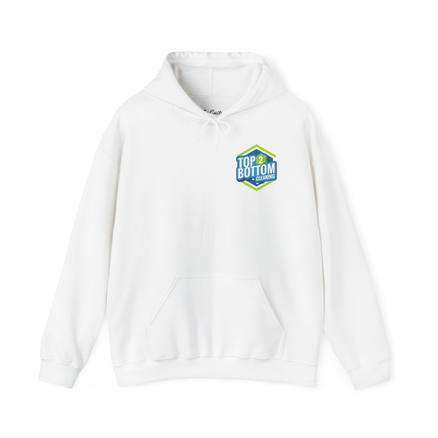 Top 2 Bottom Cleaning Hooded Sweatshirt