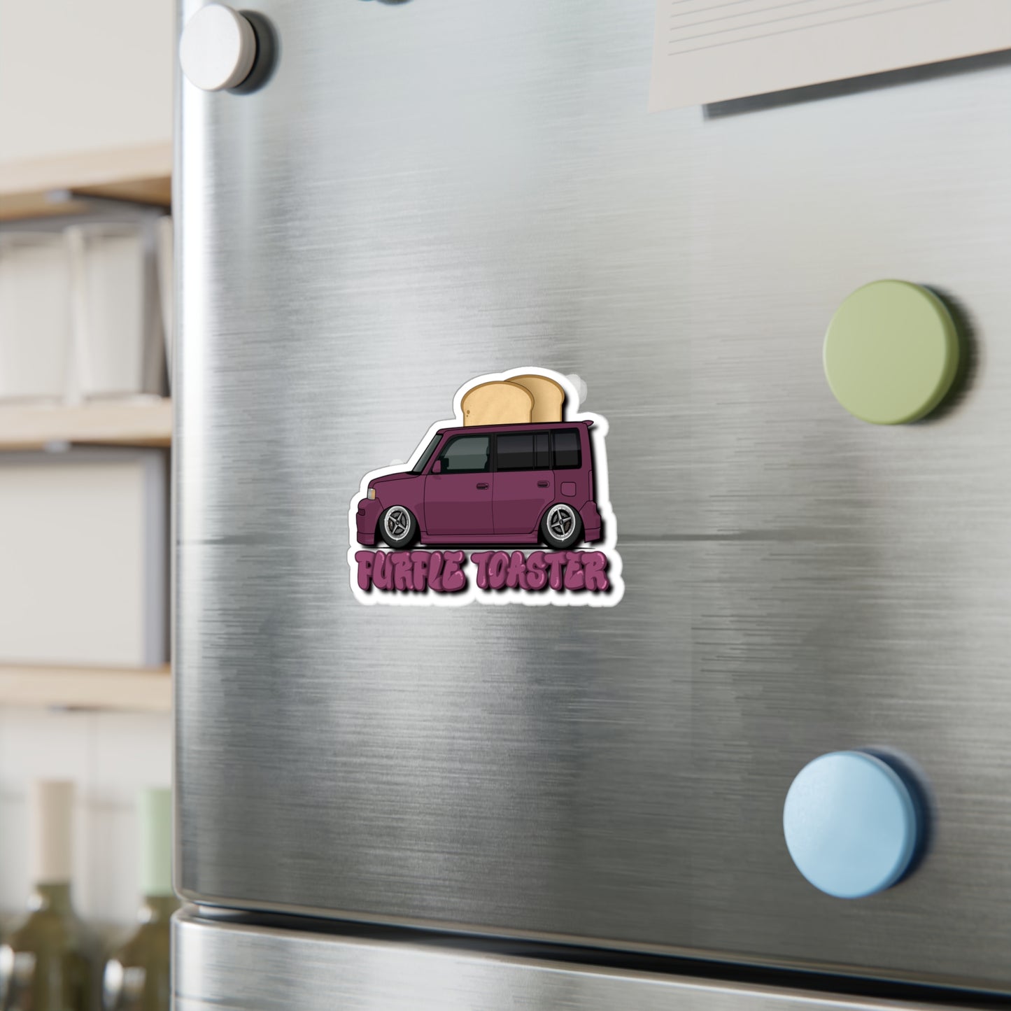 Purple Toaster Vinyl Decals