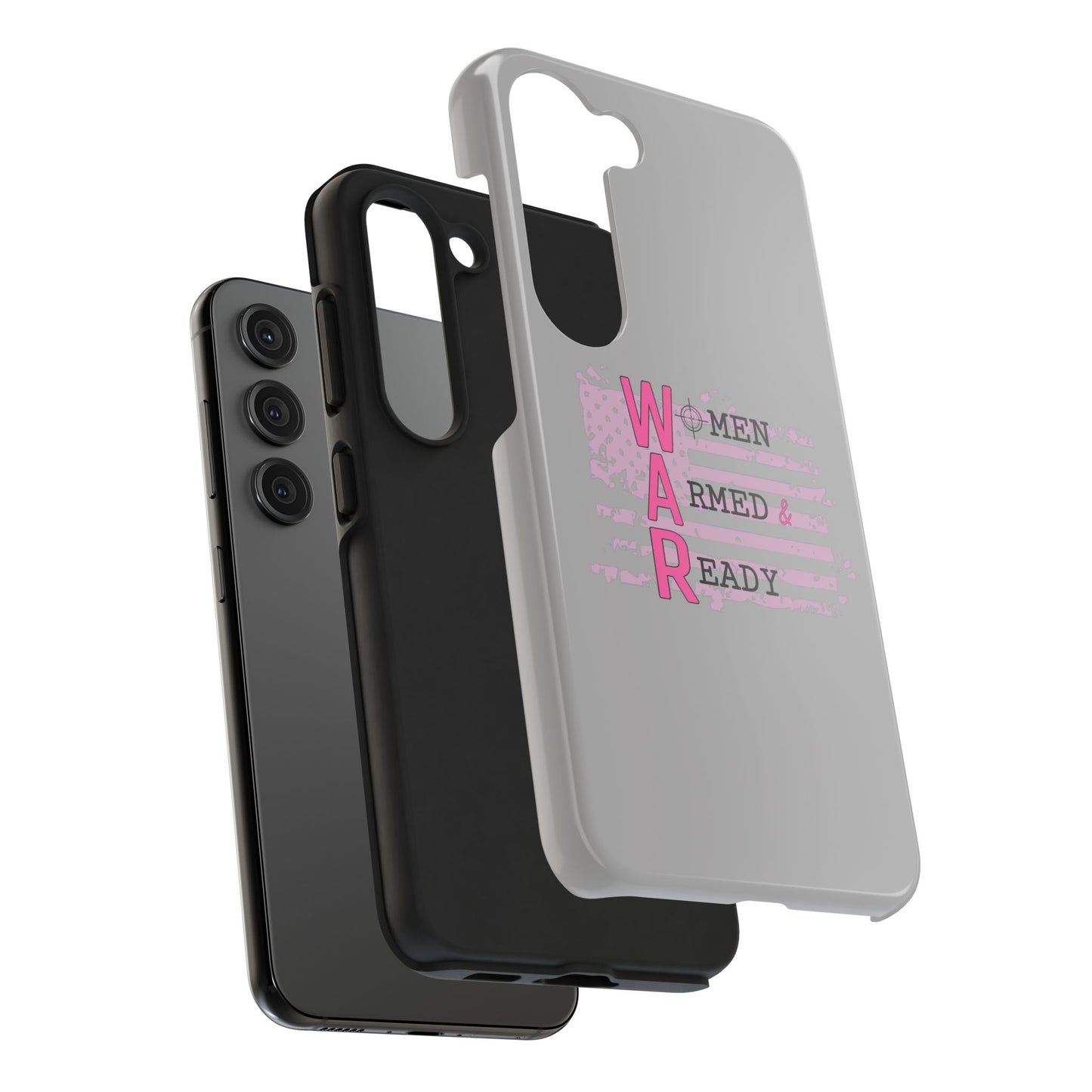 Women Armed & Ready Tough Phone Cases