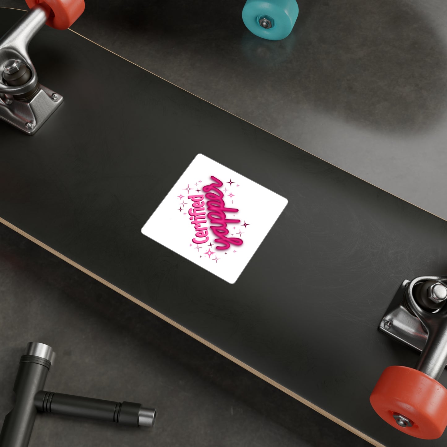 Certified Yapper Kiss-Cut Vinyl Decal