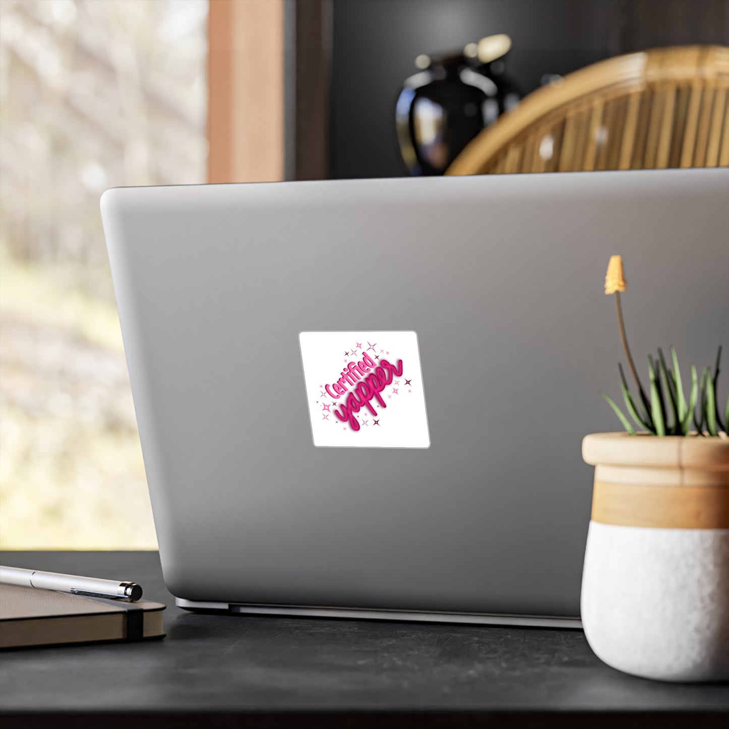 Certified Yapper Kiss-Cut Vinyl Decal