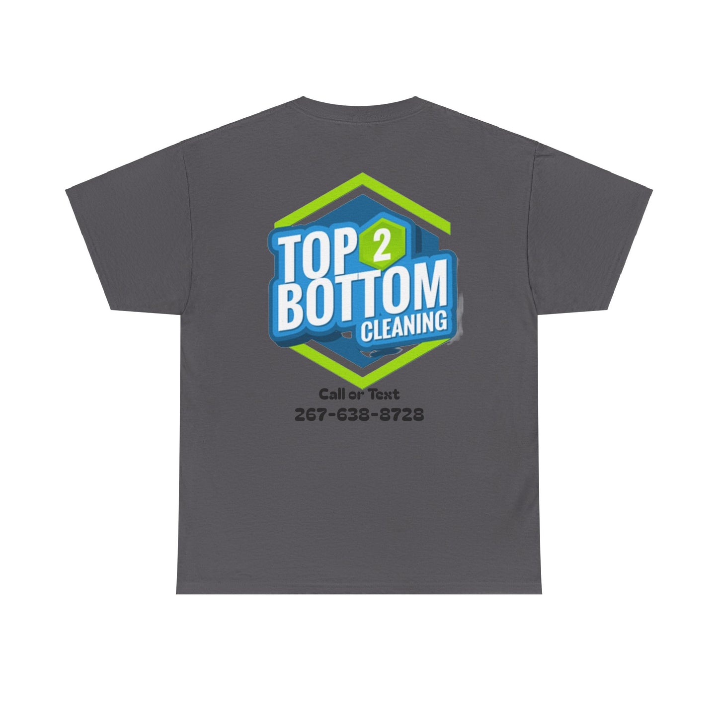 Top 2 Bottom Cleaning Cotton Tee