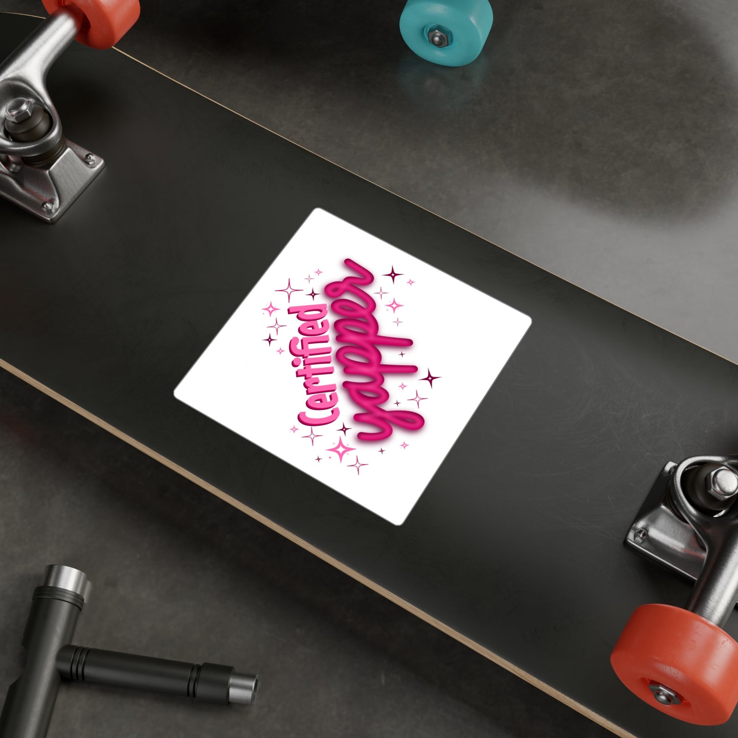 Certified Yapper Kiss-Cut Vinyl Decal