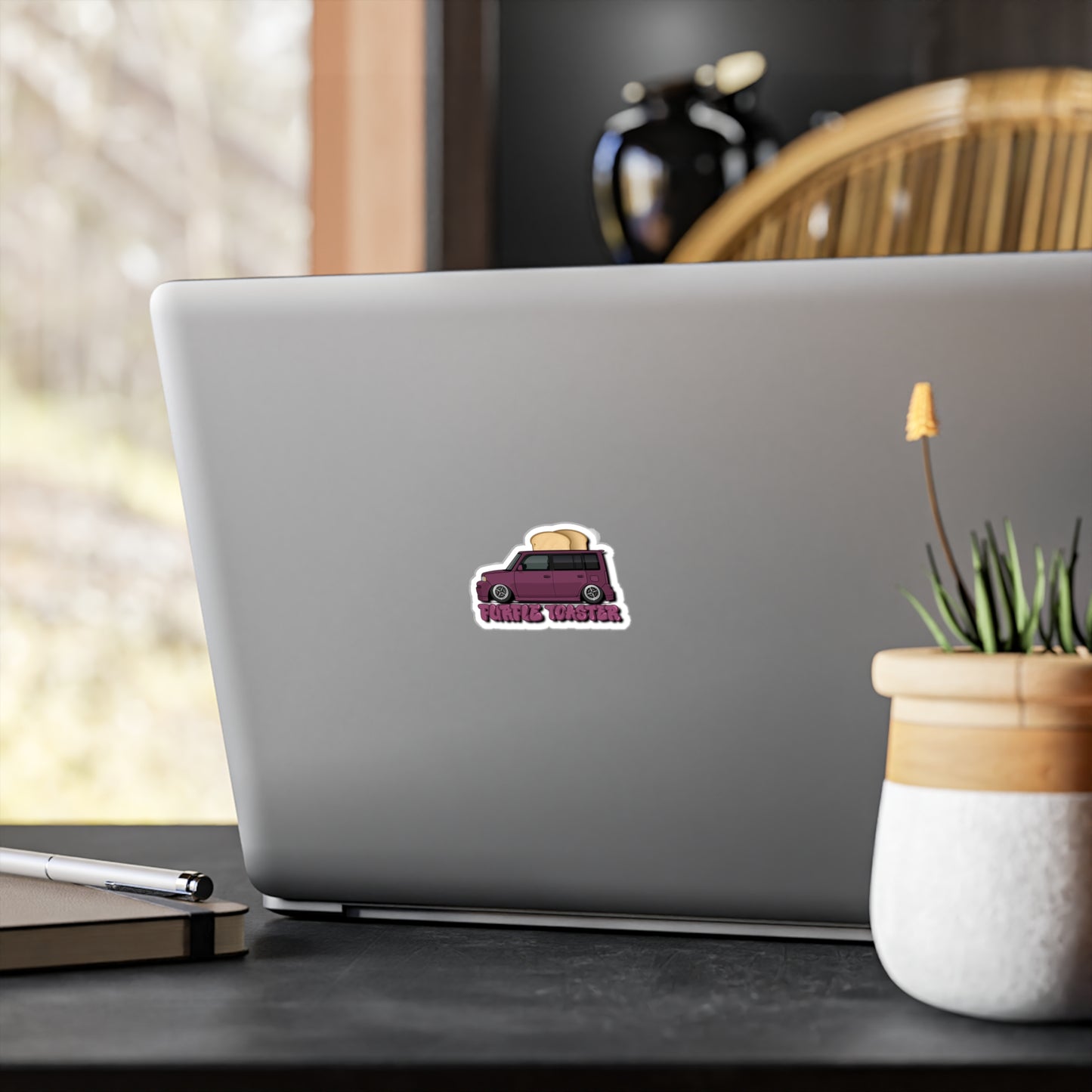 Purple Toaster Vinyl Decals