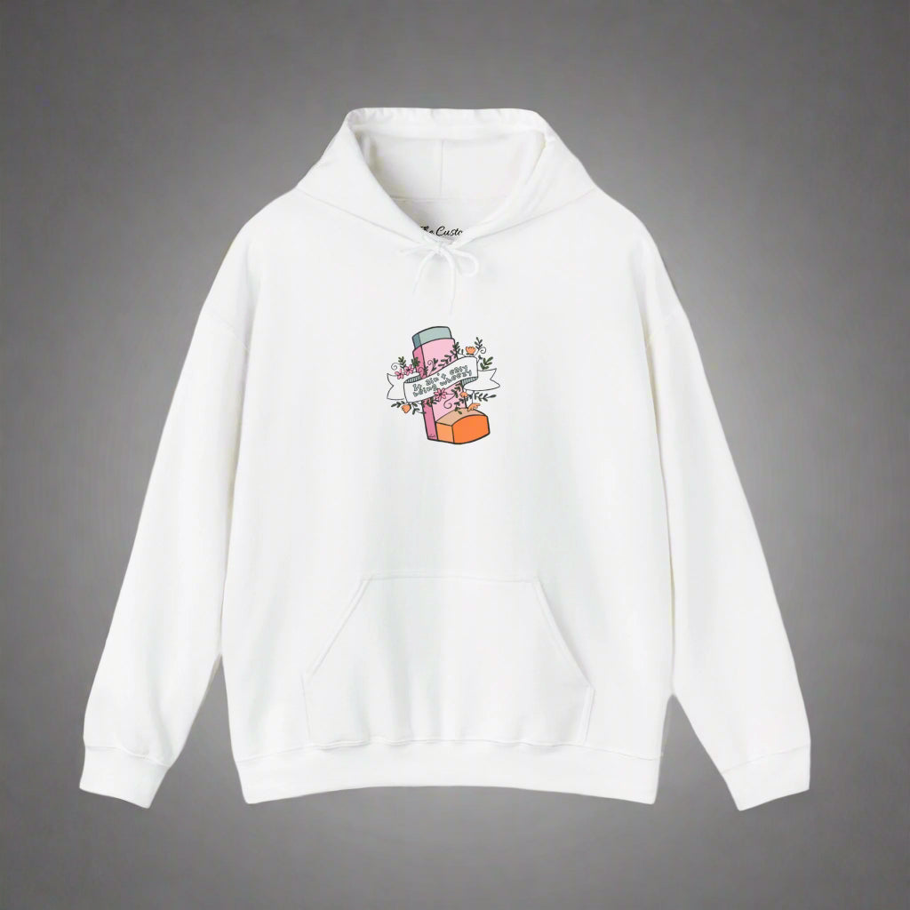 It Ain't Easy Being Wheezy Floral Hooded Sweatshirt - Comfortable & Stylish