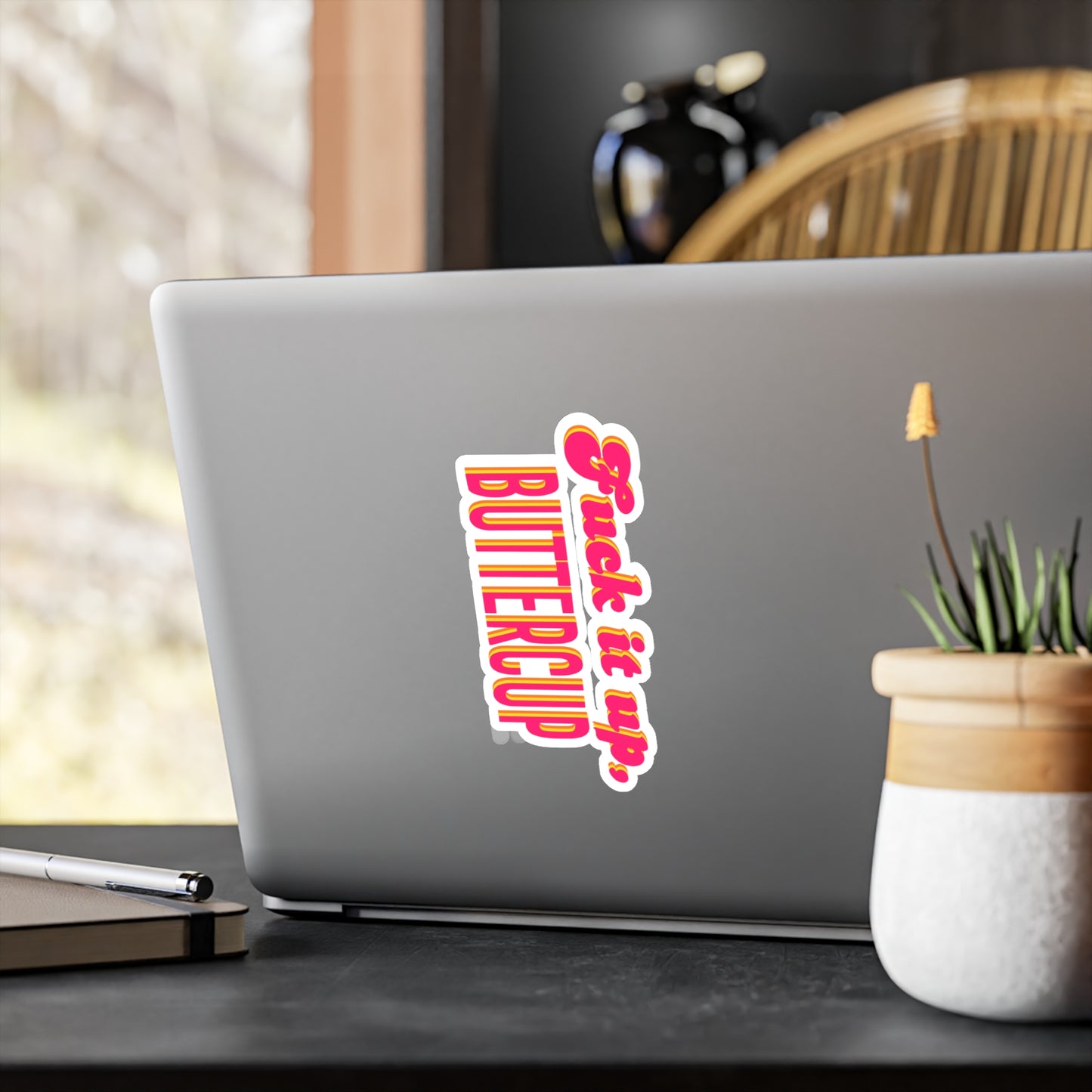 "Fuck it up, Buttercup" Vinyl Kiss-cut Sticker