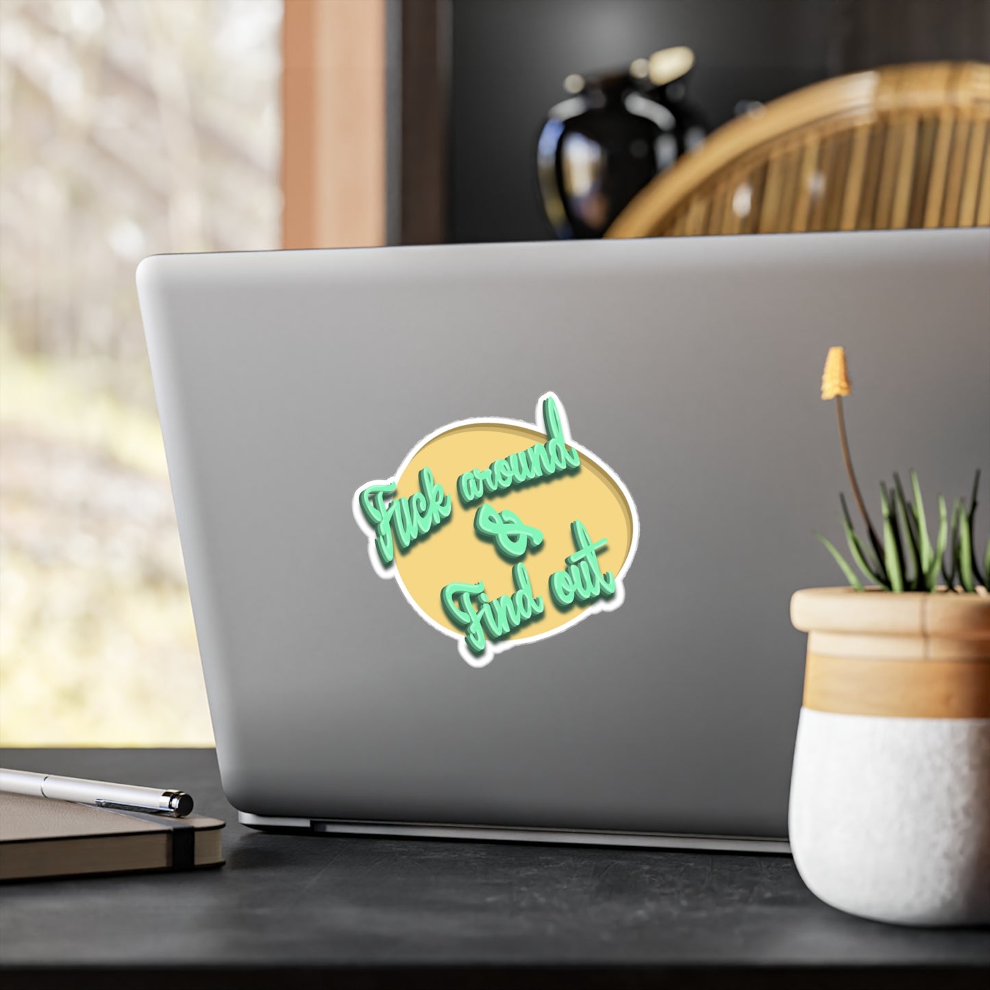 F*** Around & Find Out Kiss-Cut Vinyl Decal