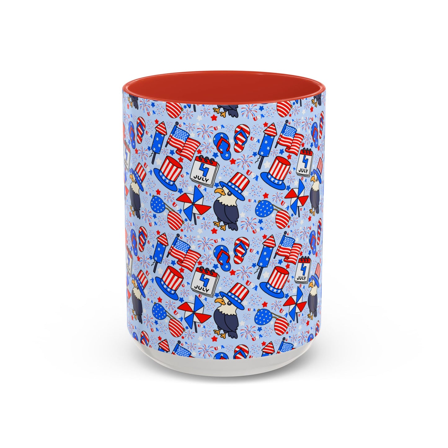 Patriotic Accent Coffee Mug