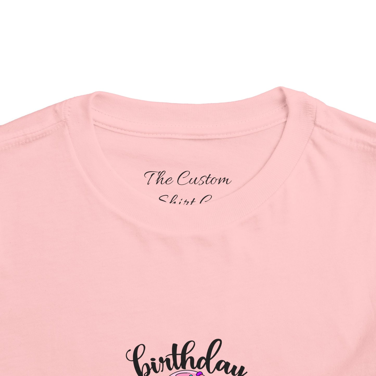 Toddler Short Sleeve Tee - Ice Cream Design