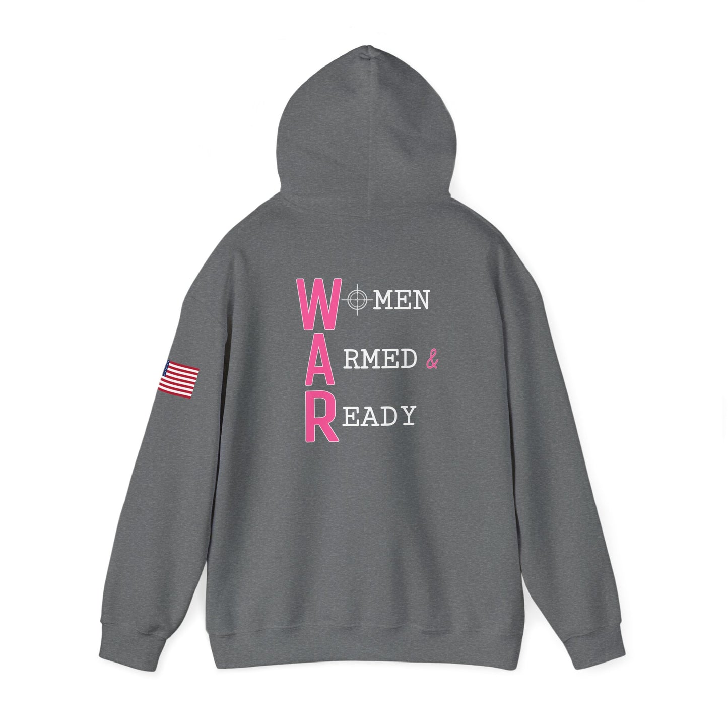 Women Armed & Ready Hooded Sweatshirt