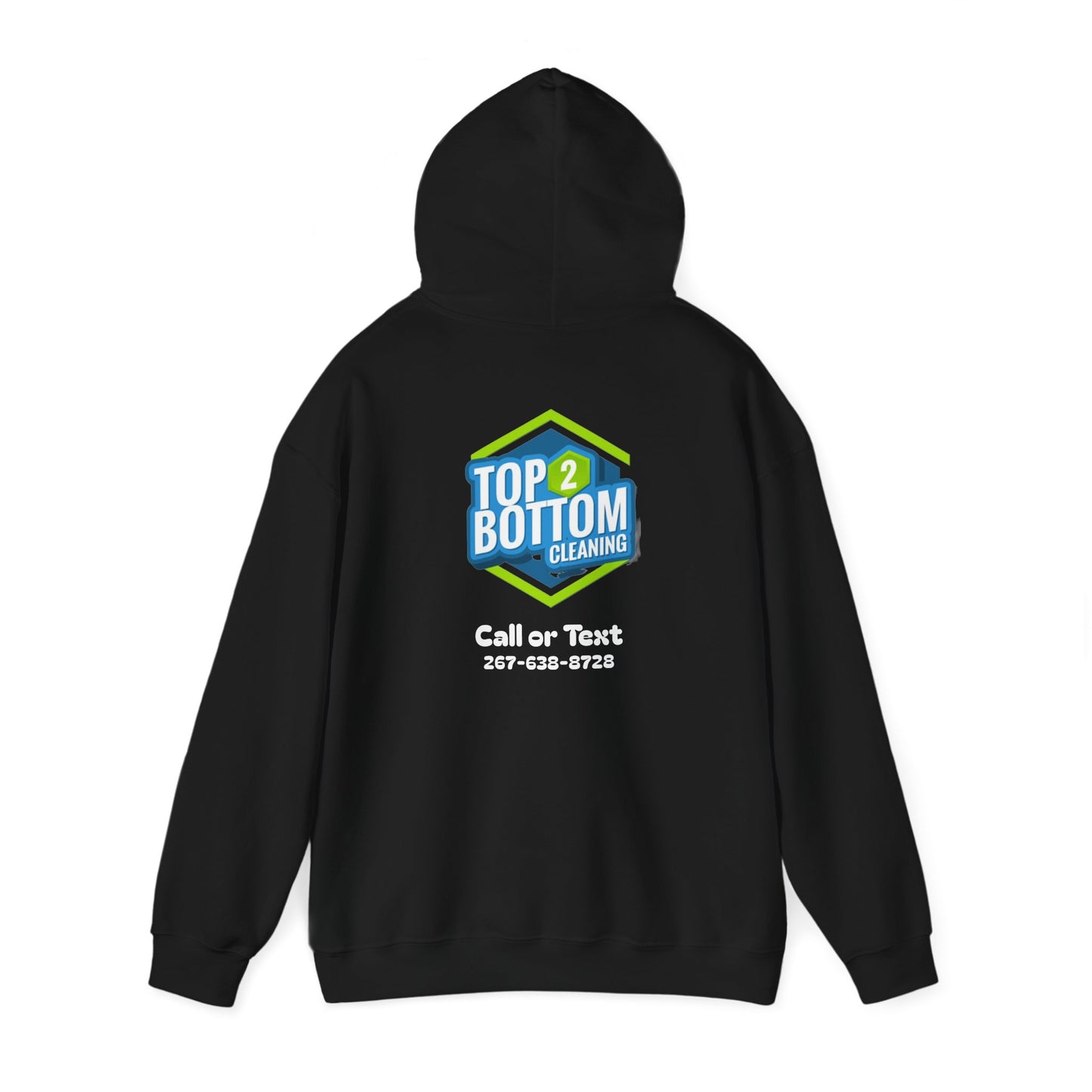 Top 2 Bottom Cleaning Hooded Sweatshirt