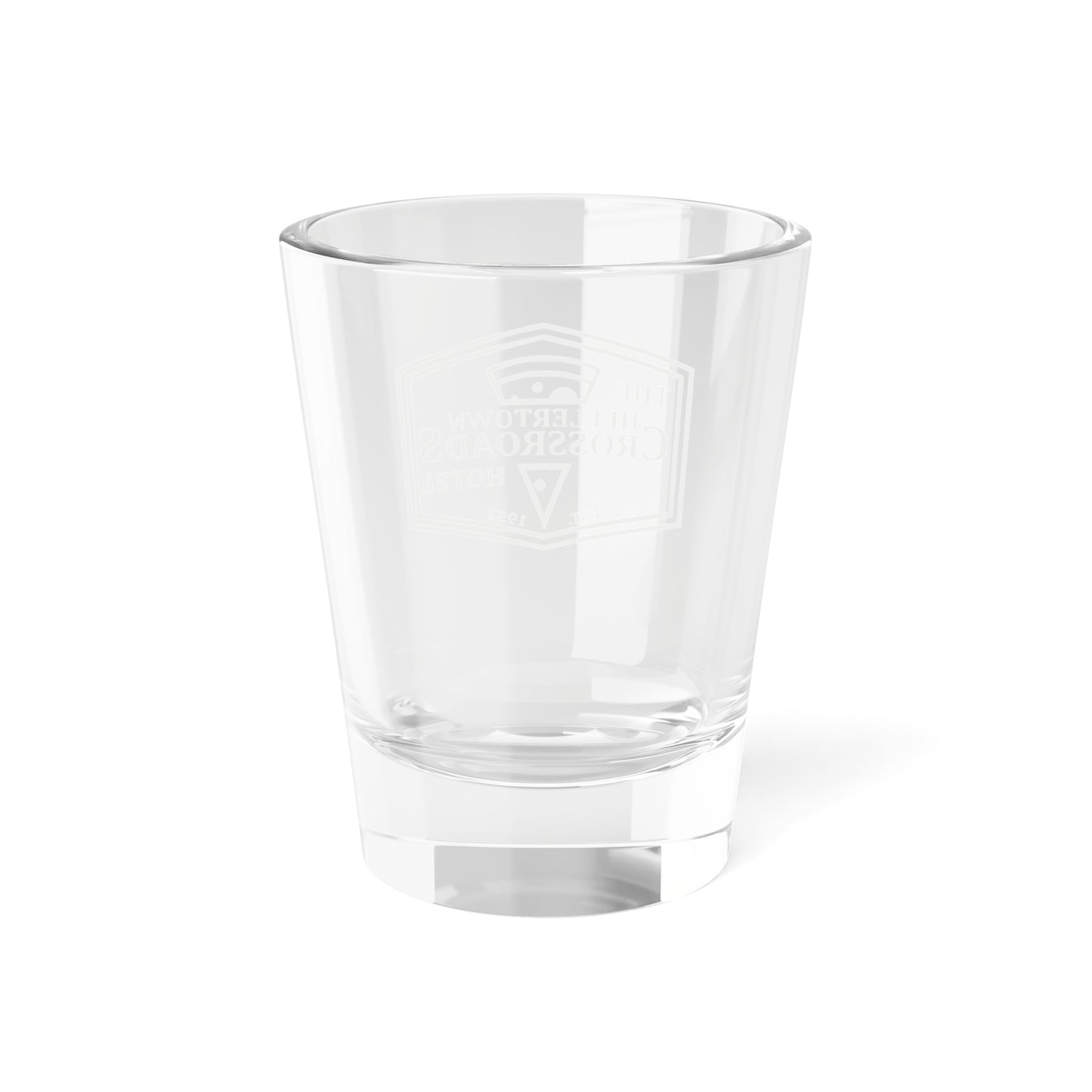 Shot Glass 1.5oz - Hellertown Crossroads Hotel Design