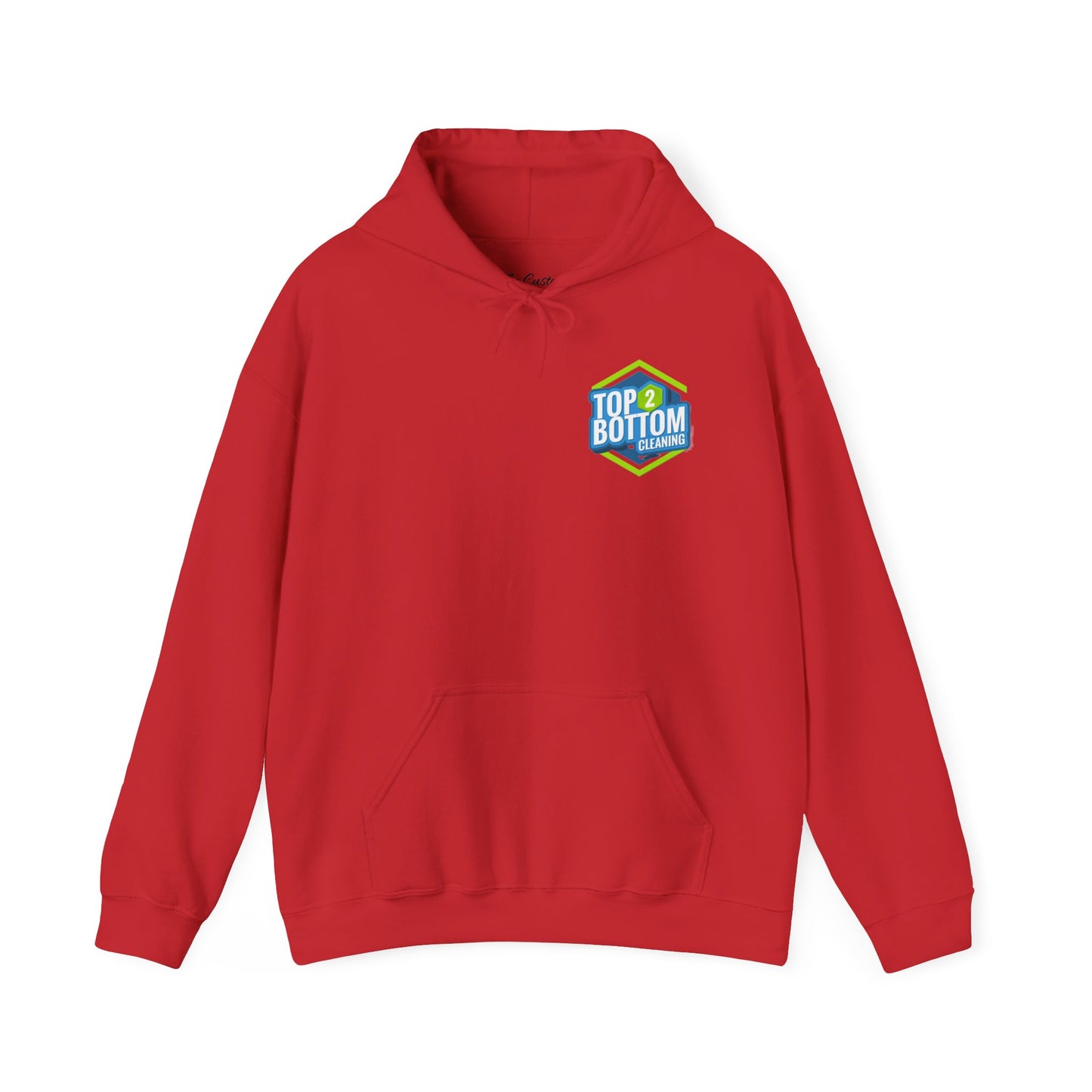 Top 2 Bottom Cleaning Hooded Sweatshirt