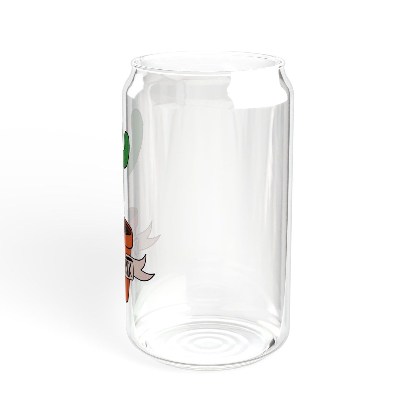 Cactus Sipper Glass | 16oz Drinking Jar