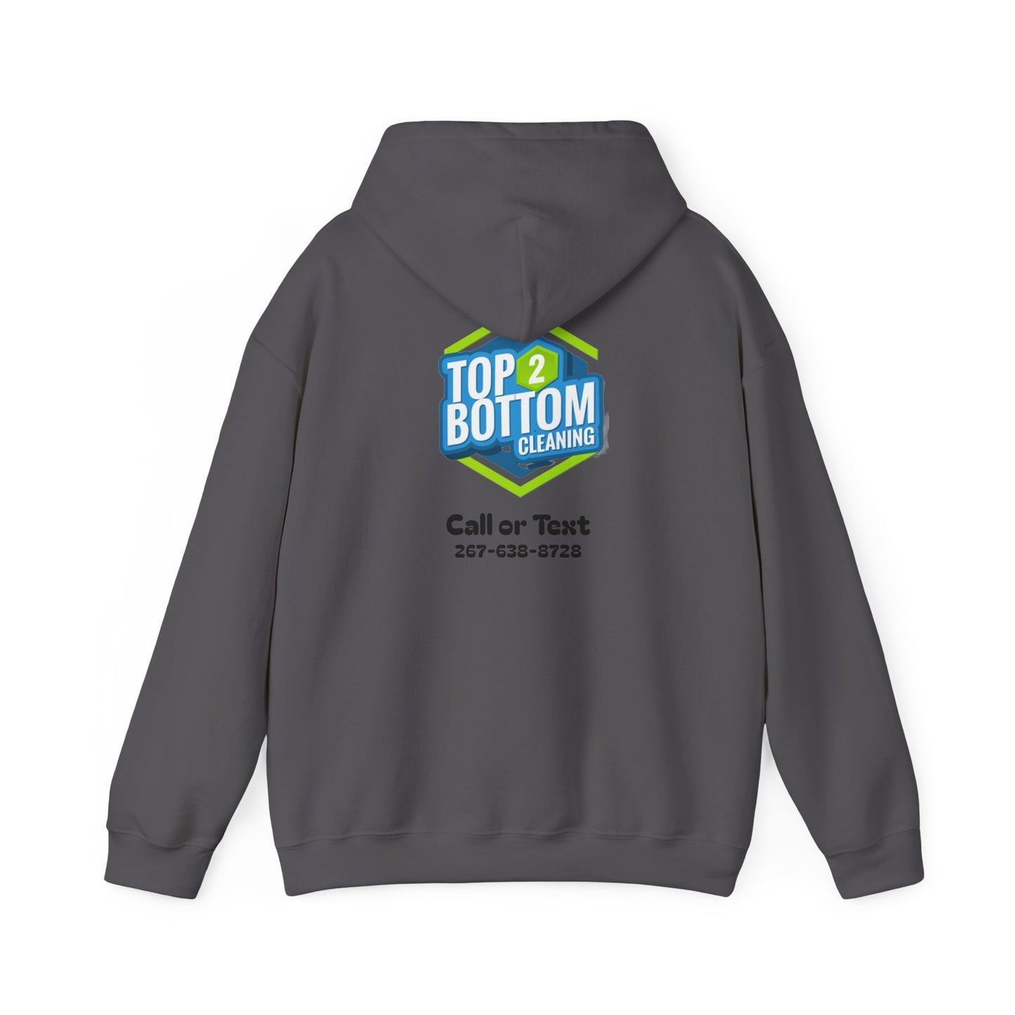 Top 2 Bottom Cleaning Hooded Sweatshirt