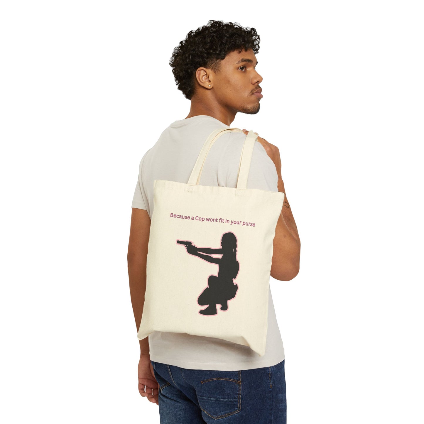 Women Armed & Ready Cotton Canvas Tote Bag