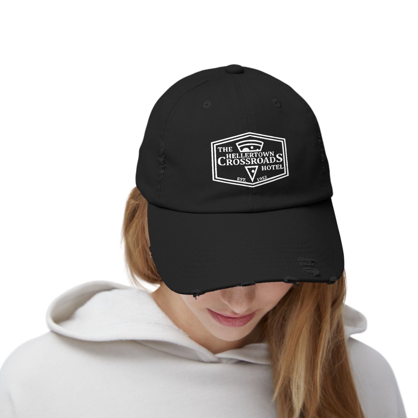 Vintage Distressed Cap - Hellertown Crossroads Hotel Design